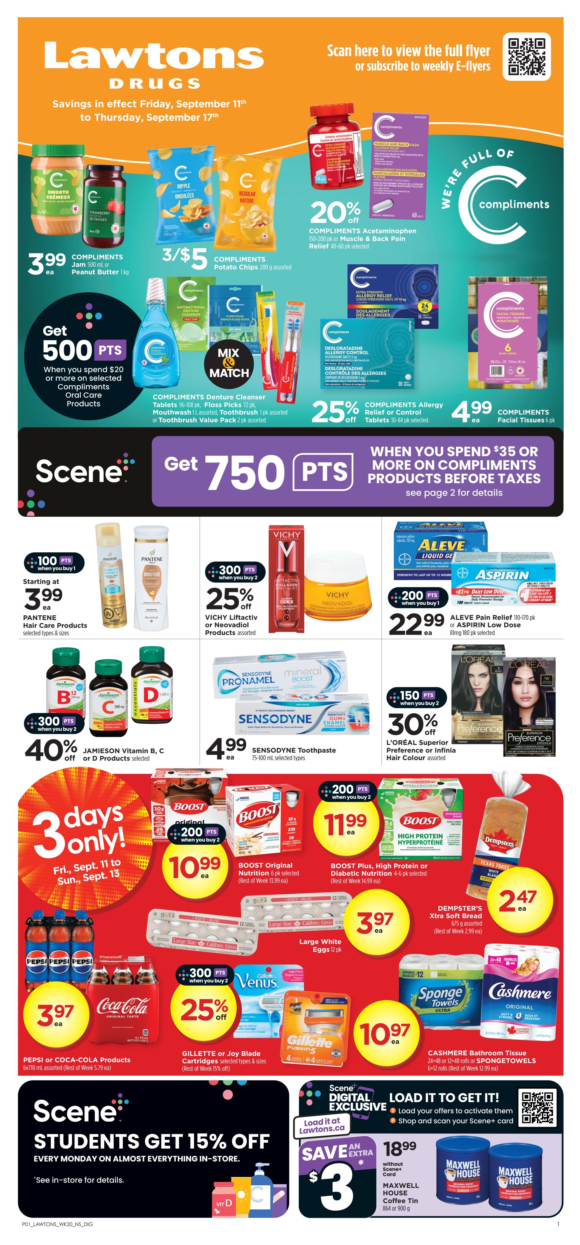 Lawtons Drugs (NS) Flyer September 11 to 17