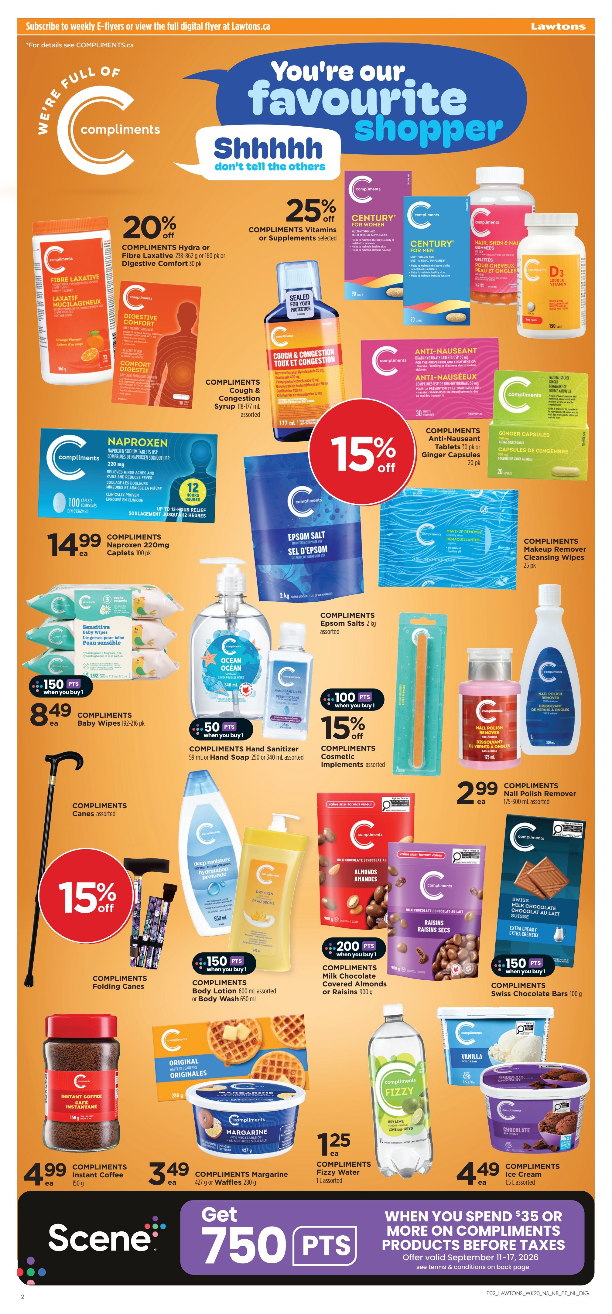 Lawtons Drugs (NS) Flyer September 11 to 17