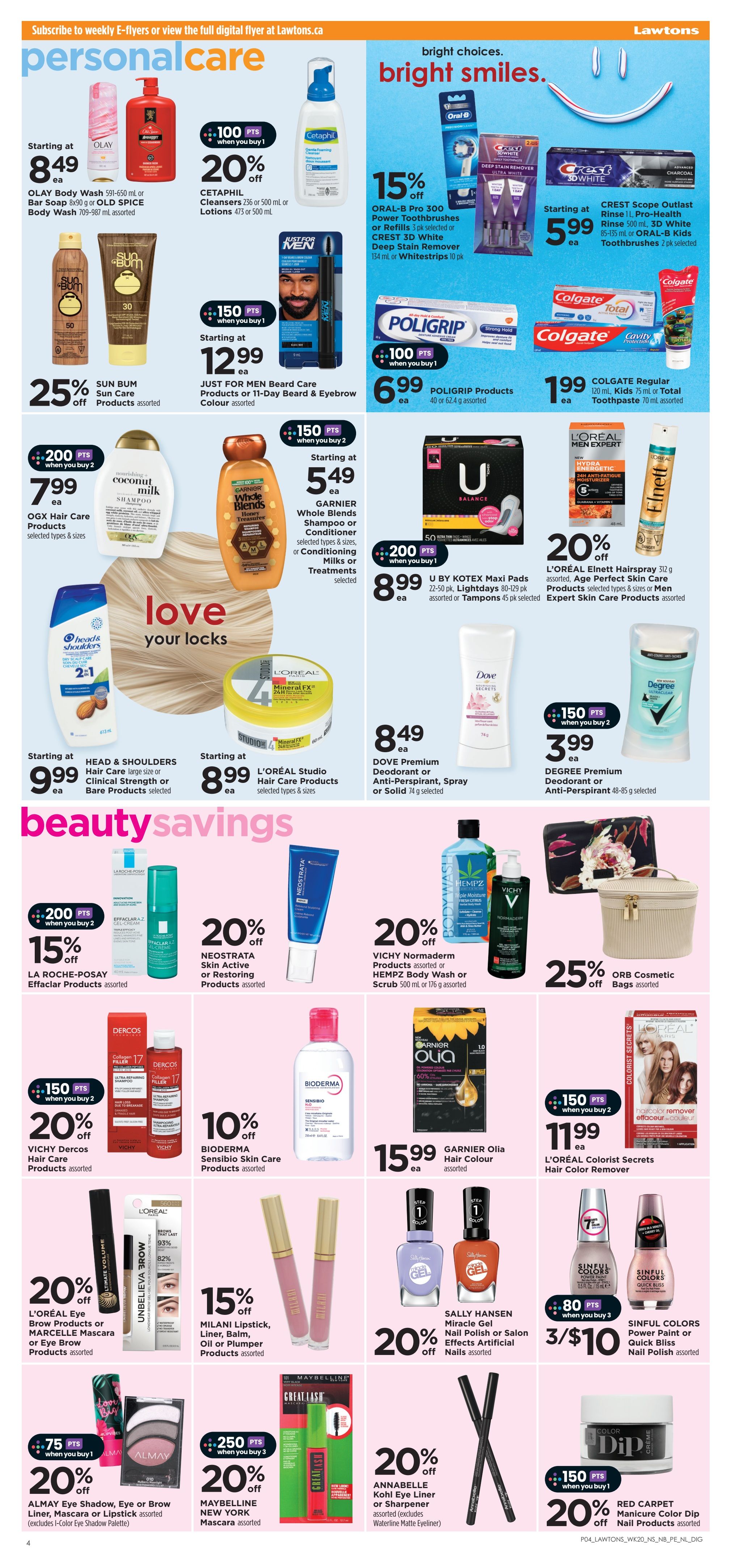 Lawtons Drugs (NS) Flyer September 11 to 17