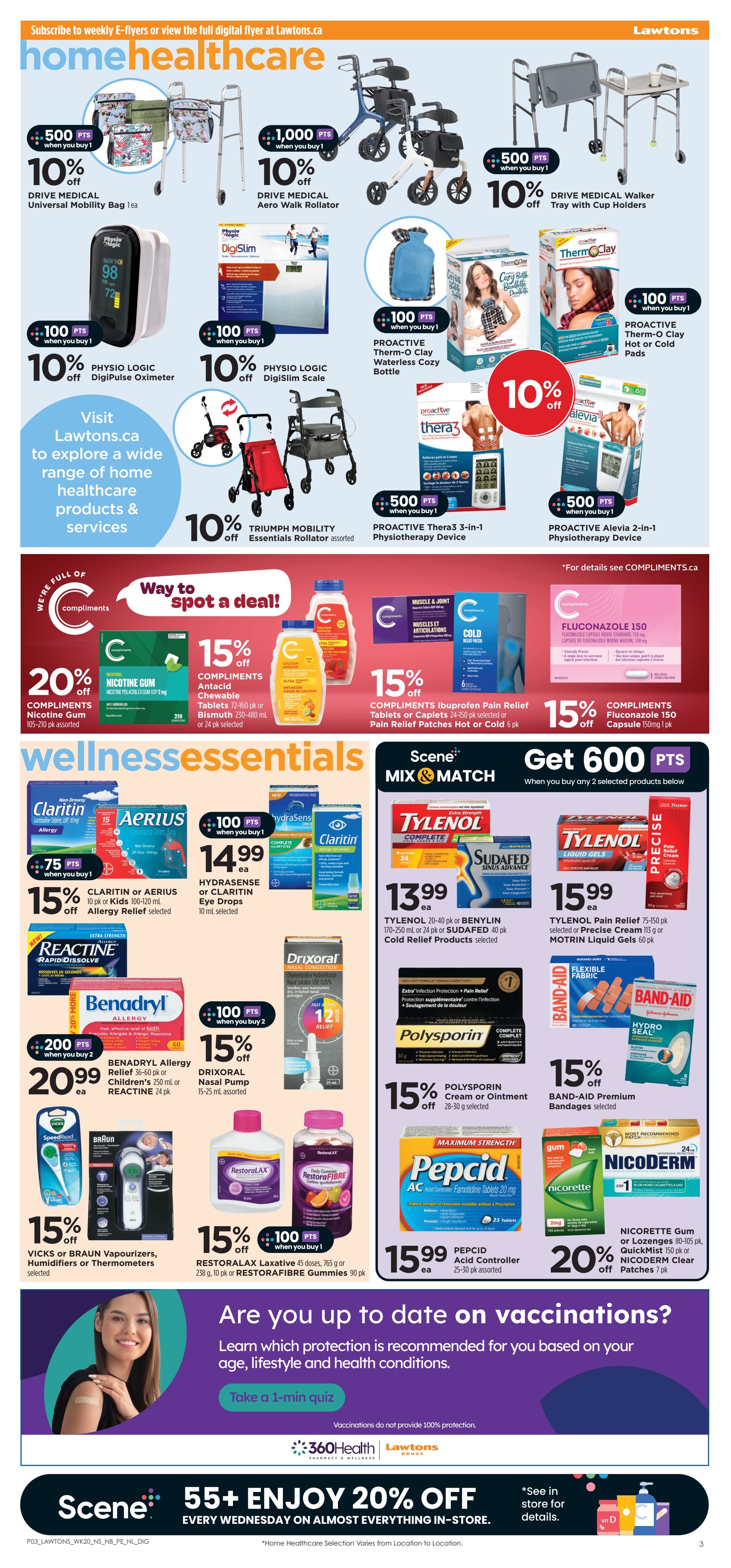 Lawtons Drugs (NB, NL, PE) Flyer September 11 to 17
