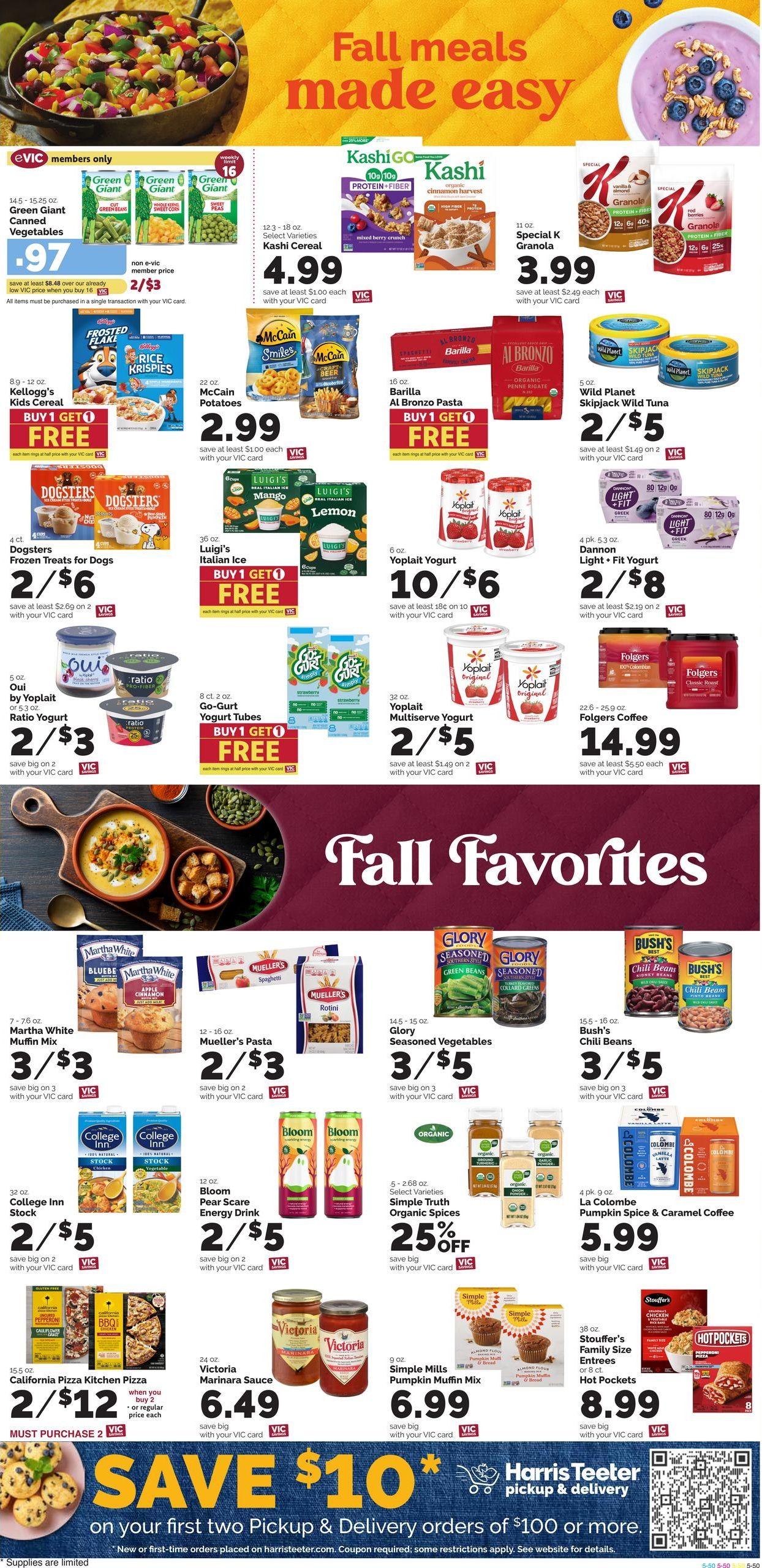 Harris Teeter (Asheville Area, NC) Weekly Ad September 9 - 15, 2026