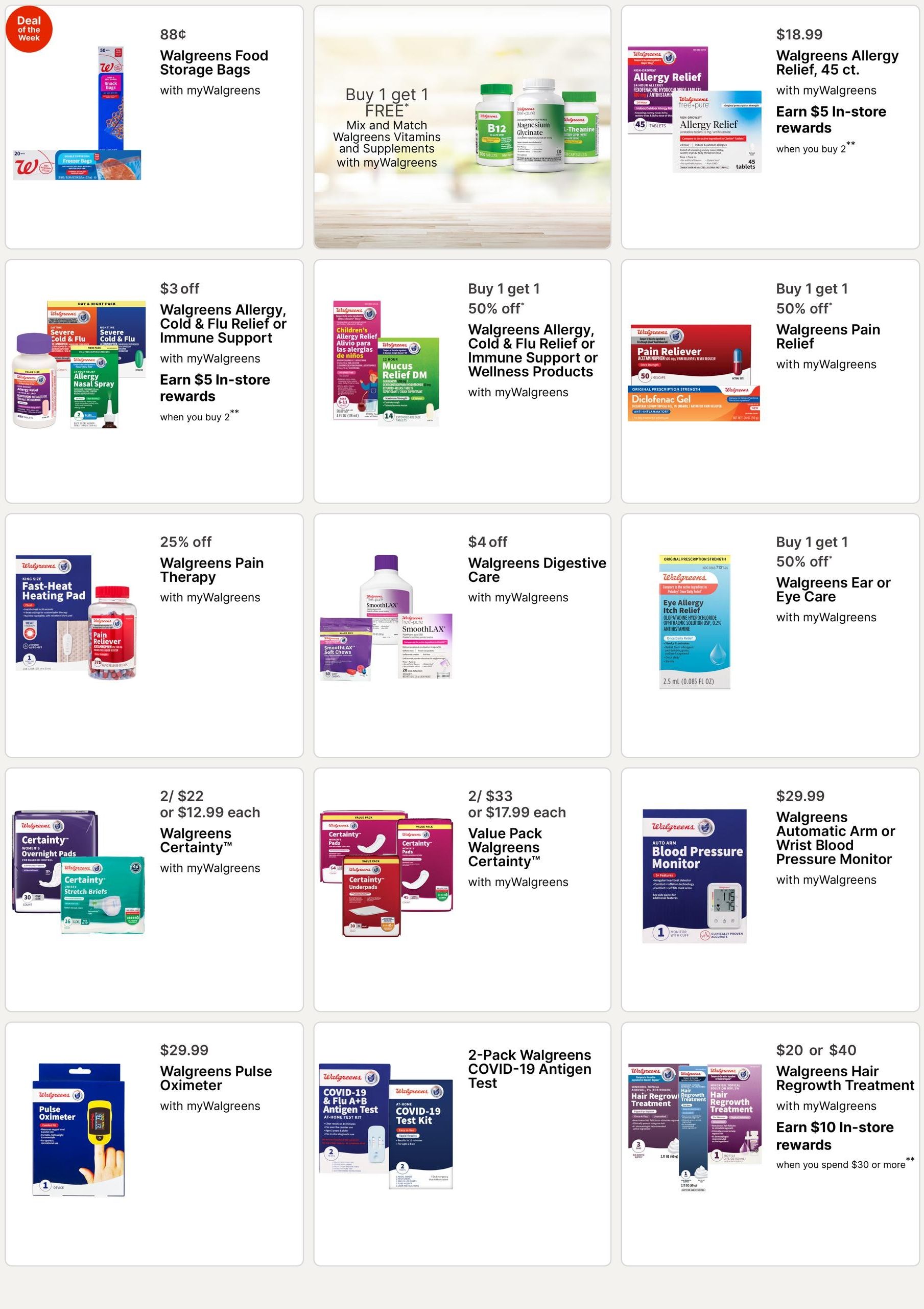 Walgreens (Camden Area, AR) Weekly Ad September 13 - 19, 2026