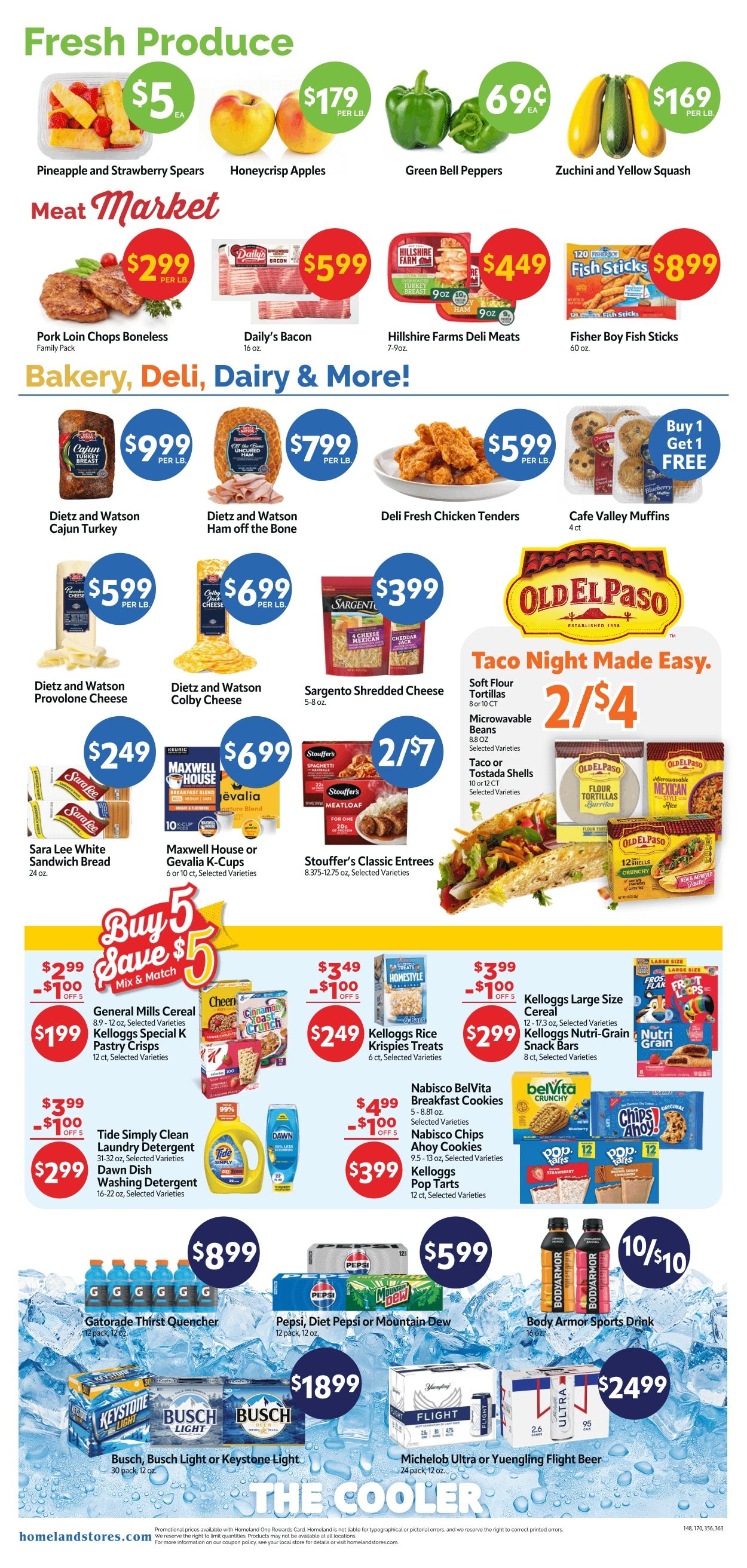 Homeland Stores (Clinton and Elk City, OK) Weekly Ad September 9 - 15, 2026