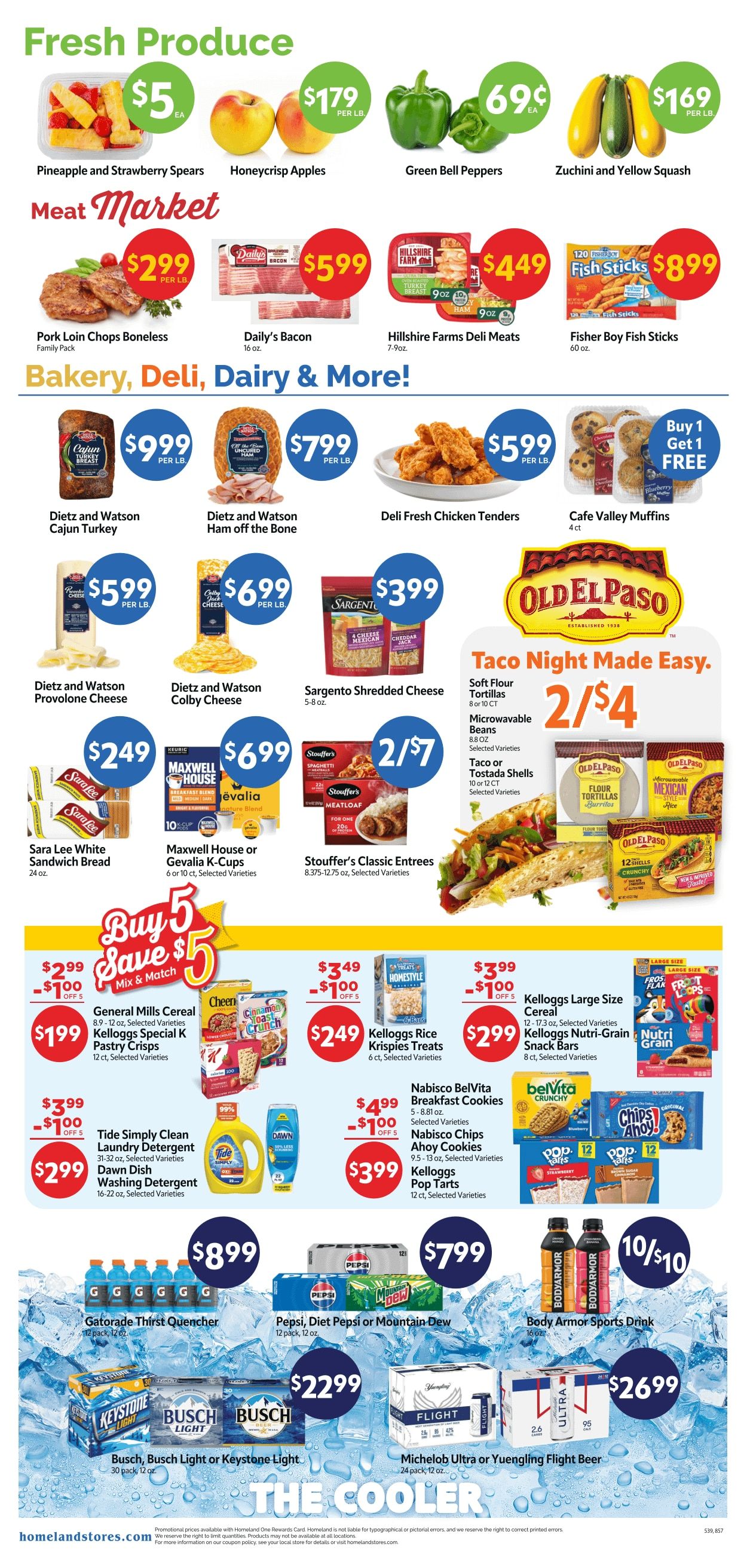 Homeland Stores (Haskell and Pryor, OK) Weekly Ad September 9 - 15, 2026