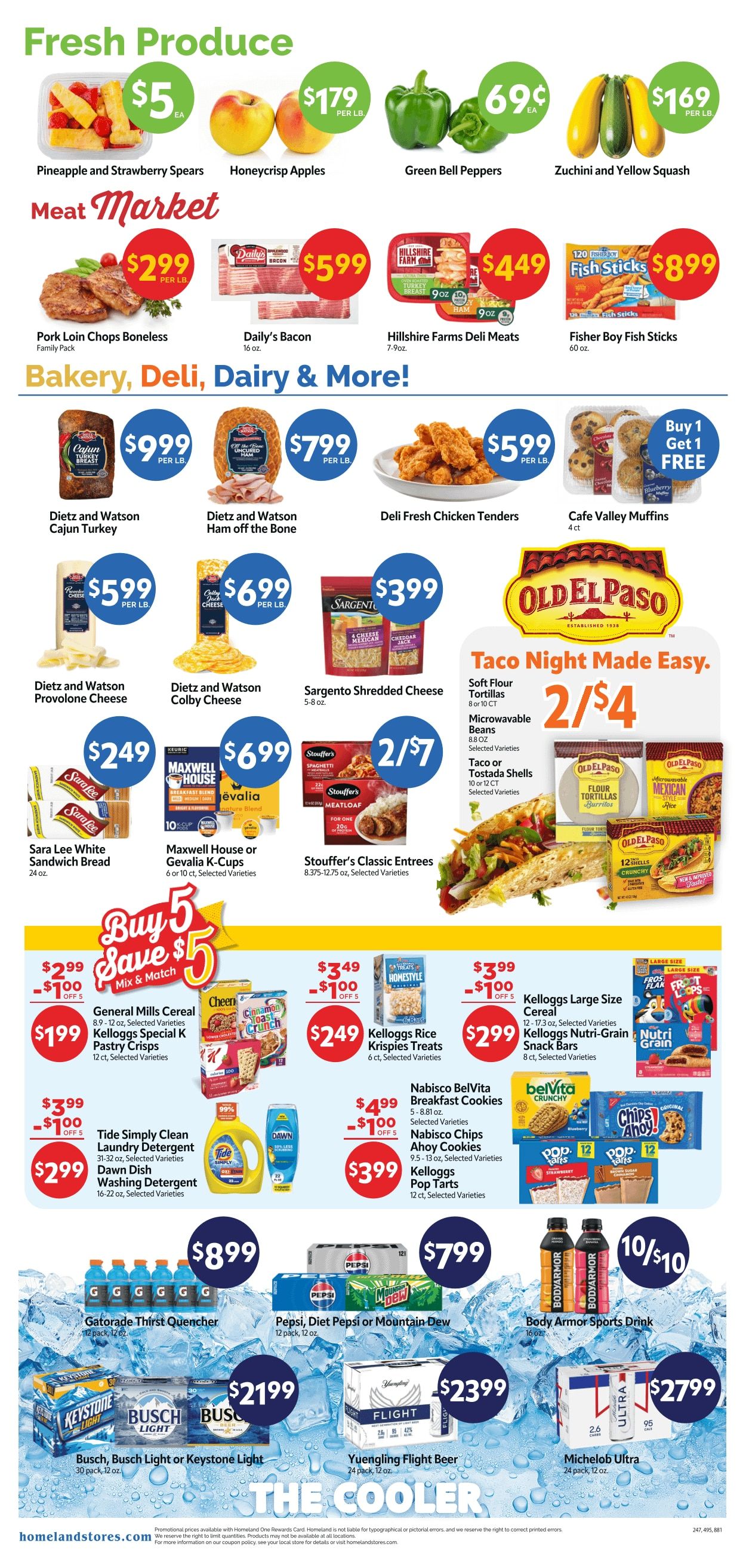 Homeland Stores (Muskogee Area, OK) Weekly Ad September 9 - 15, 2026
