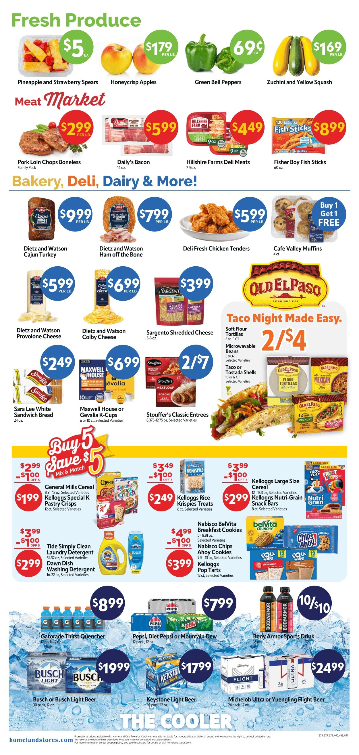 Homeland Stores (Perry and Ponca City, OK) Weekly Ad September 9 - 15, 2026