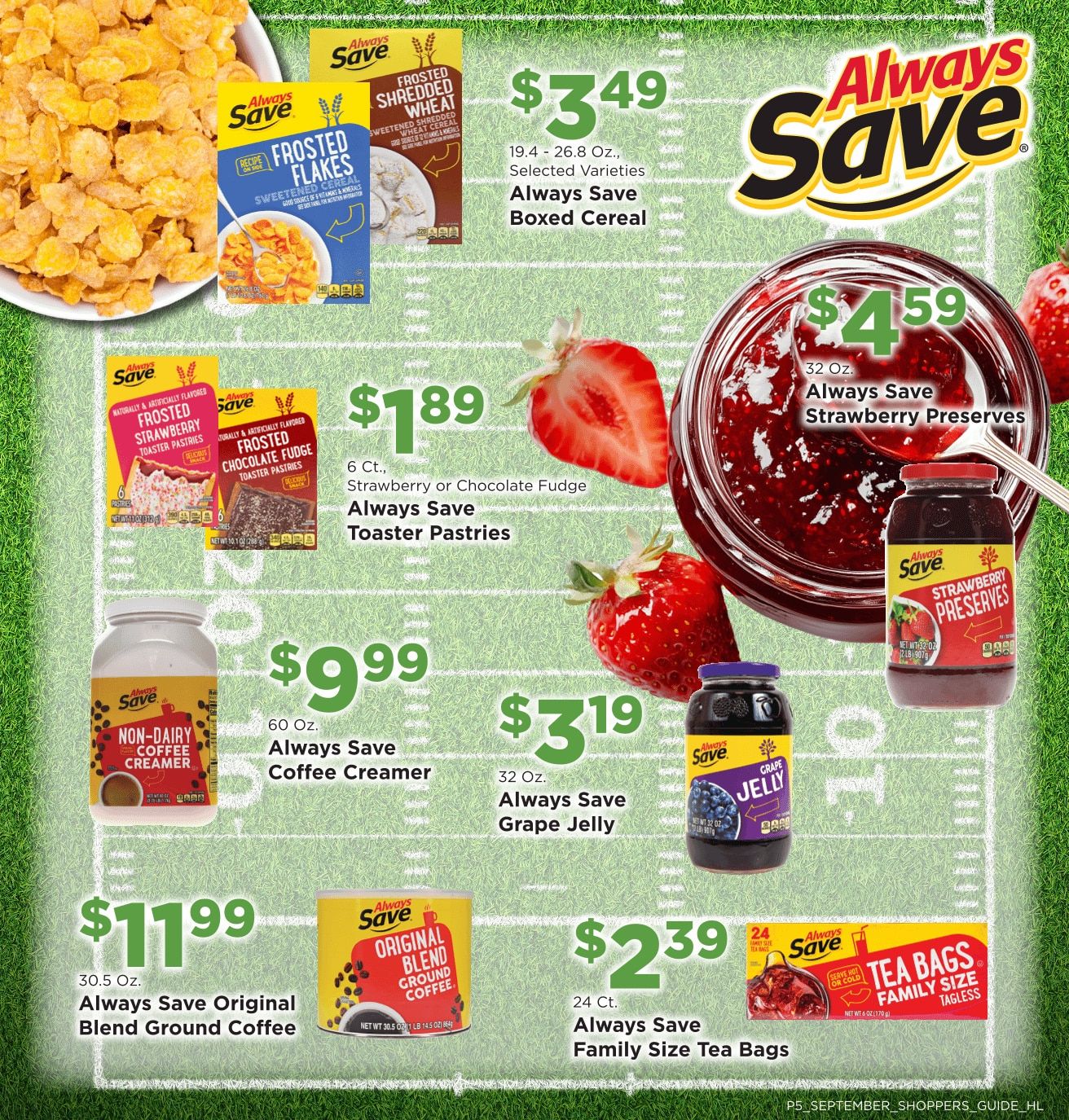 Homeland Stores Bring Savings Home Shopper's Guide Weekly Ad September 1 - 30, 2026