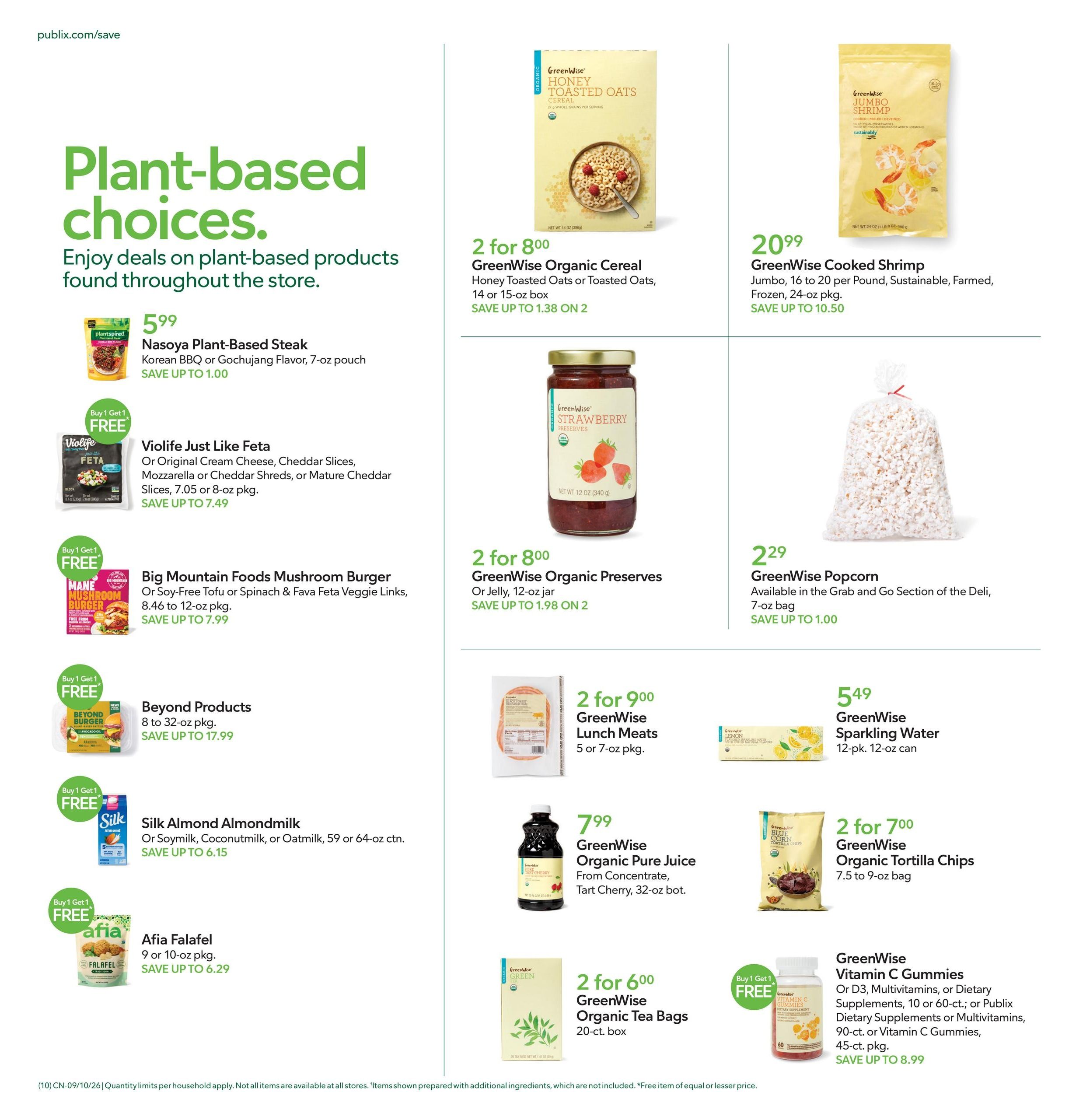 Publix (Chesapeake Area, VA) Weekly Ad September 9 - 15, 2026