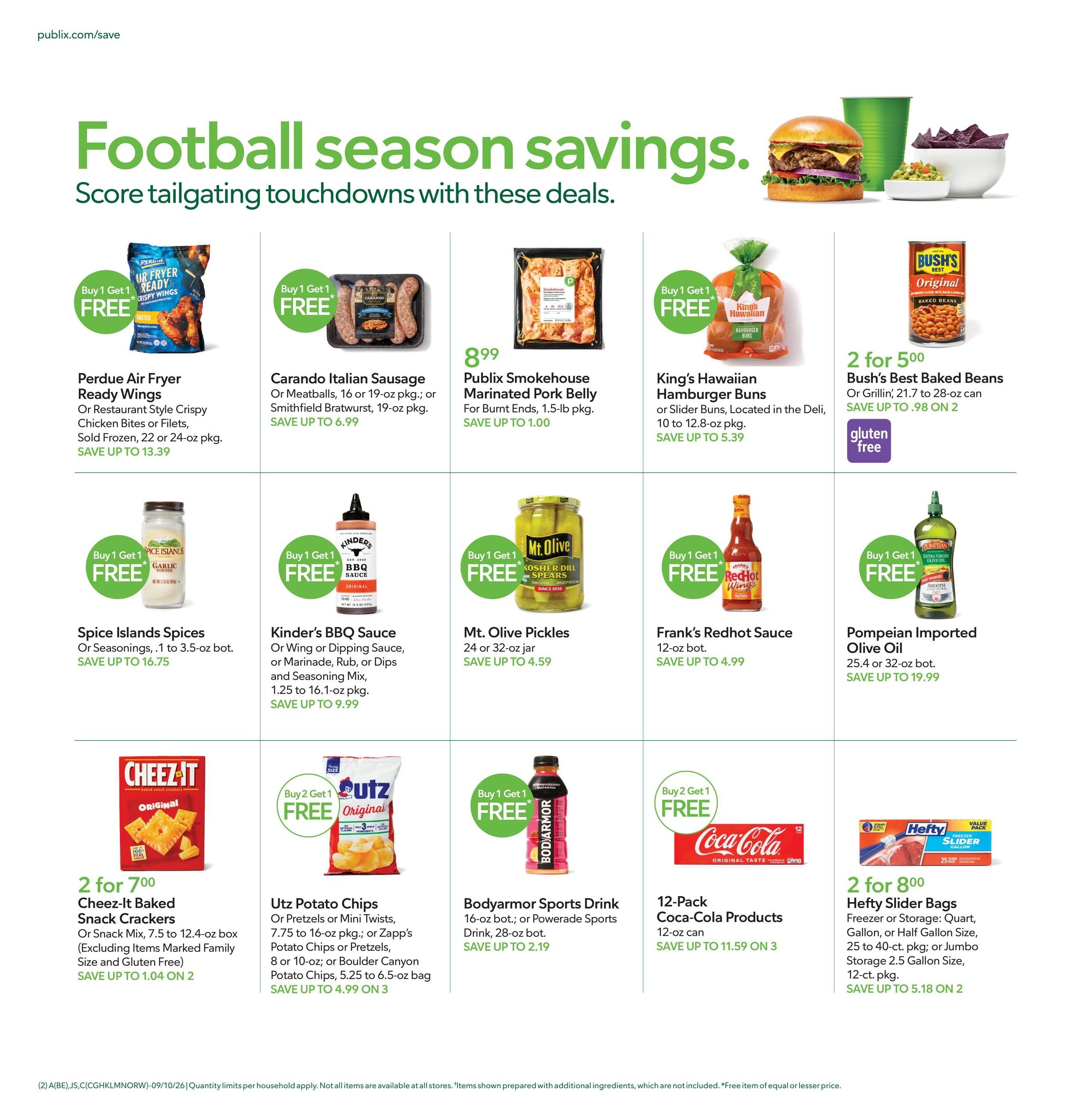 Publix (Chesapeake Area, VA) Weekly Ad September 9 - 15, 2026