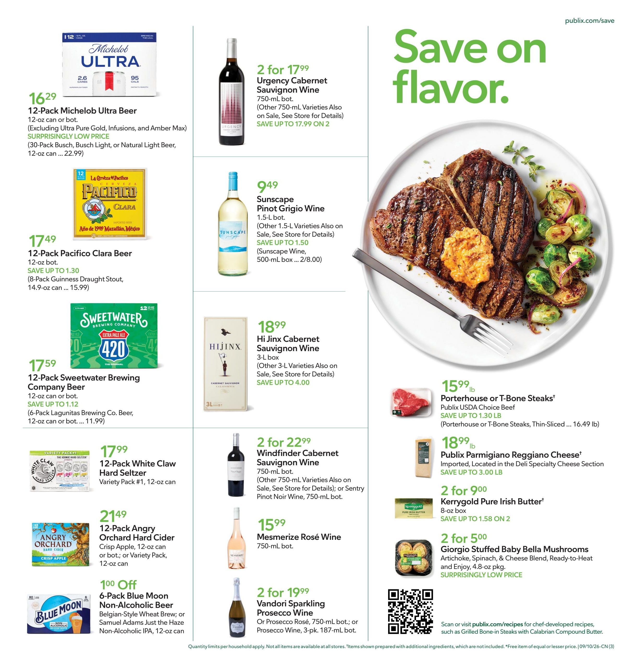 Publix (Chesapeake Area, VA) Weekly Ad September 9 - 15, 2026