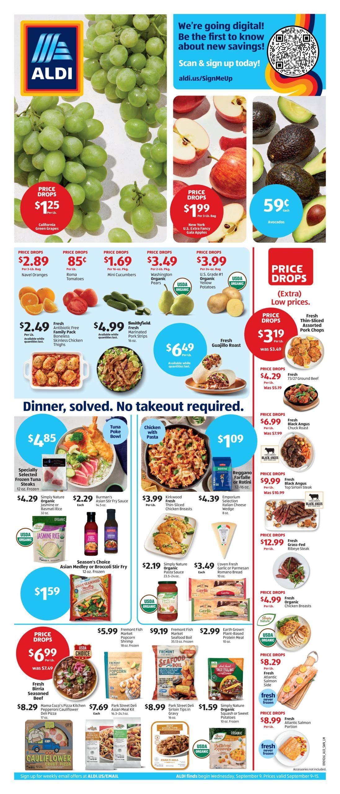 ALDI (Stamford Area, CT) Weekly Ad September 9 - 15, 2026