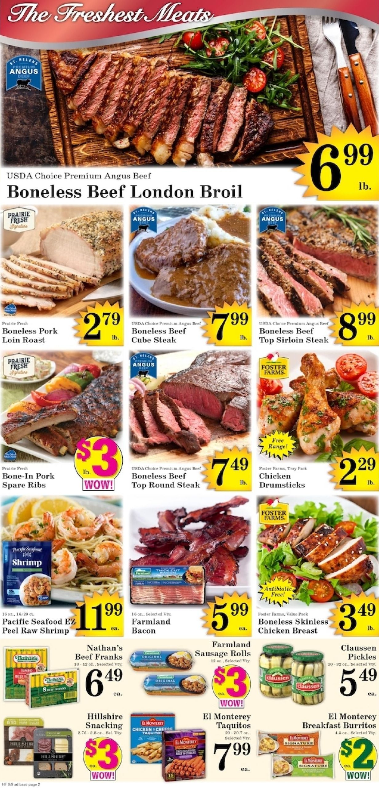 Harvest Foods (Missoula Area, MT) Weekly Ad September 9 - 15, 2026
