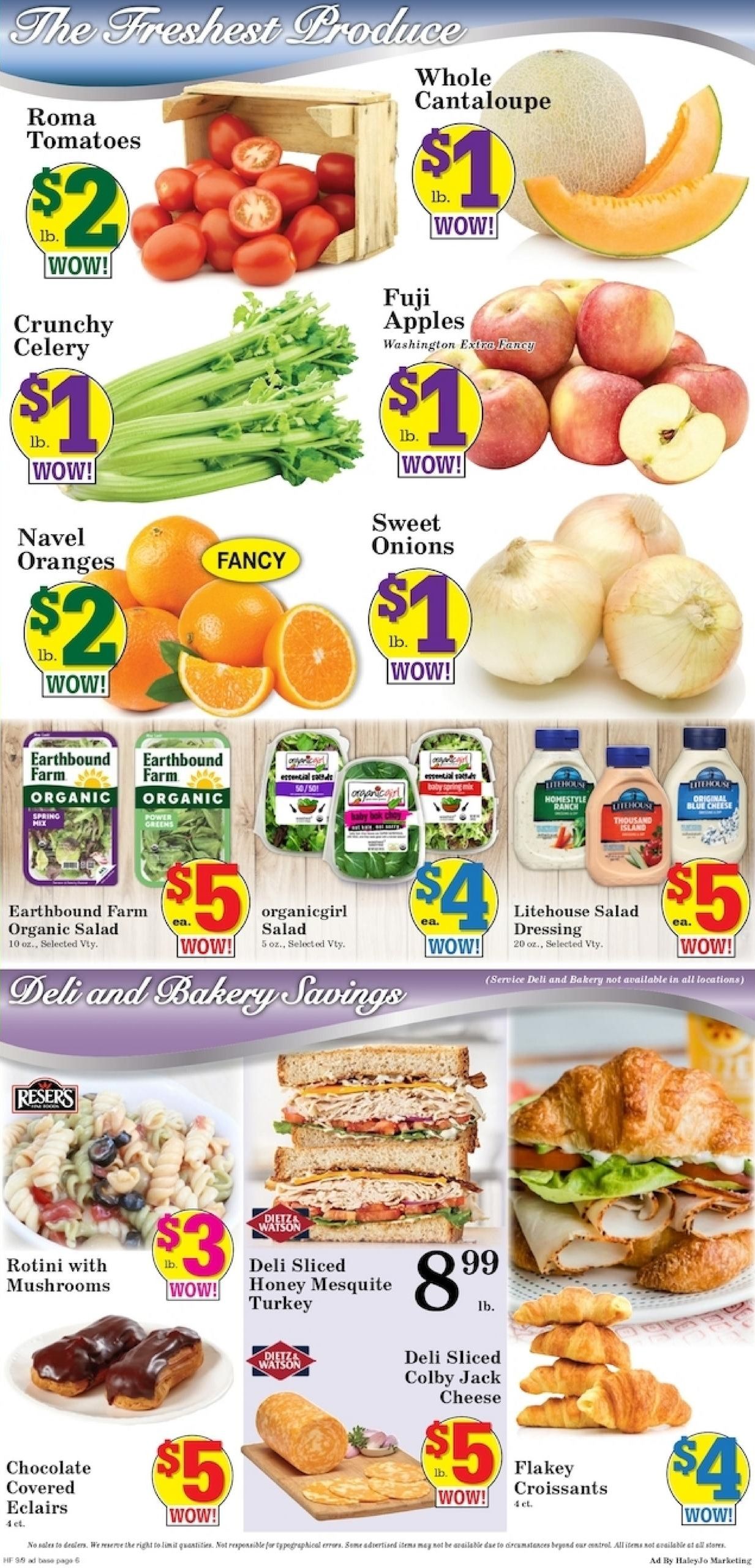 Harvest Foods (Missoula Area, MT) Weekly Ad September 9 - 15, 2026