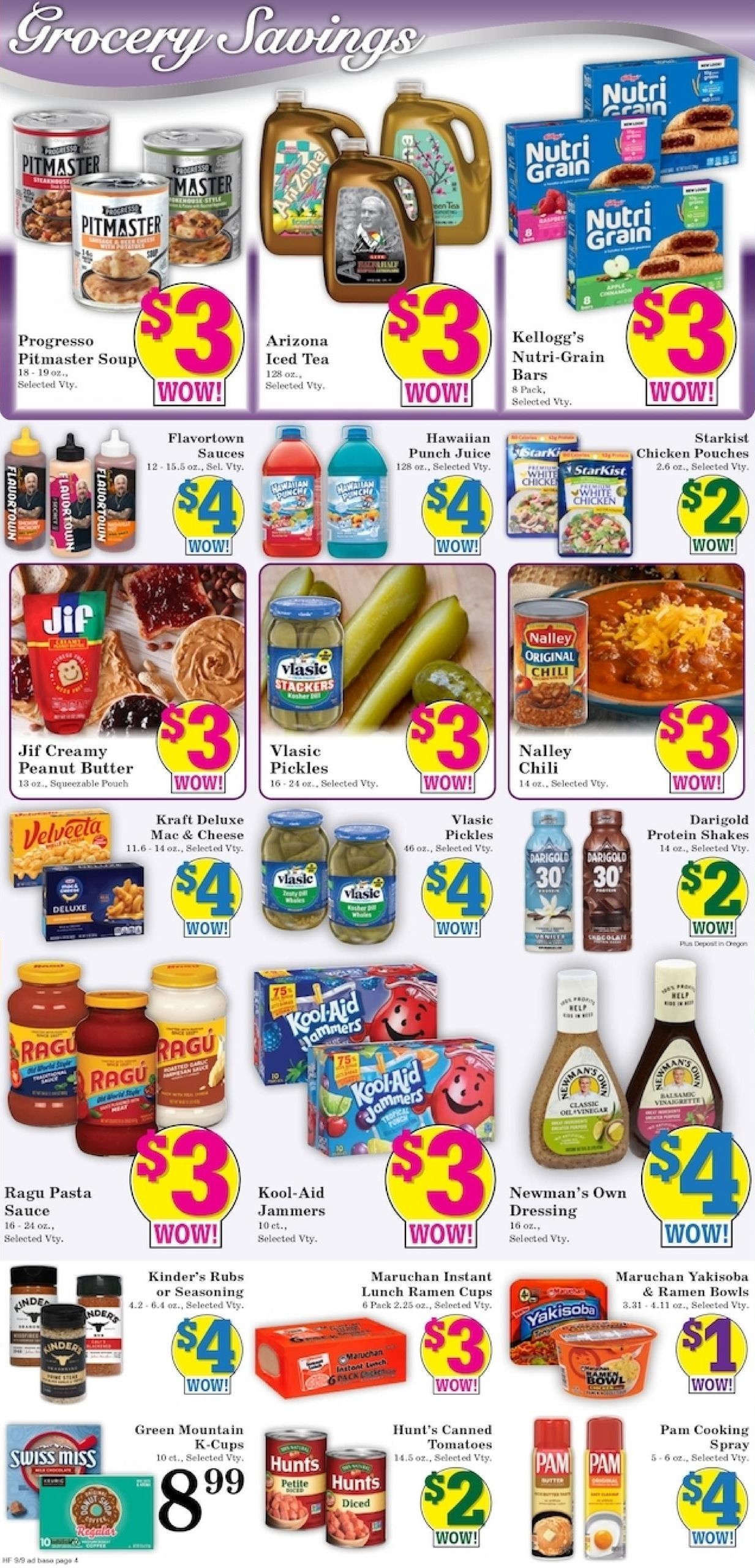 Harvest Foods (Okanogan Area, WA) Weekly Ad September 9 - 15, 2026
