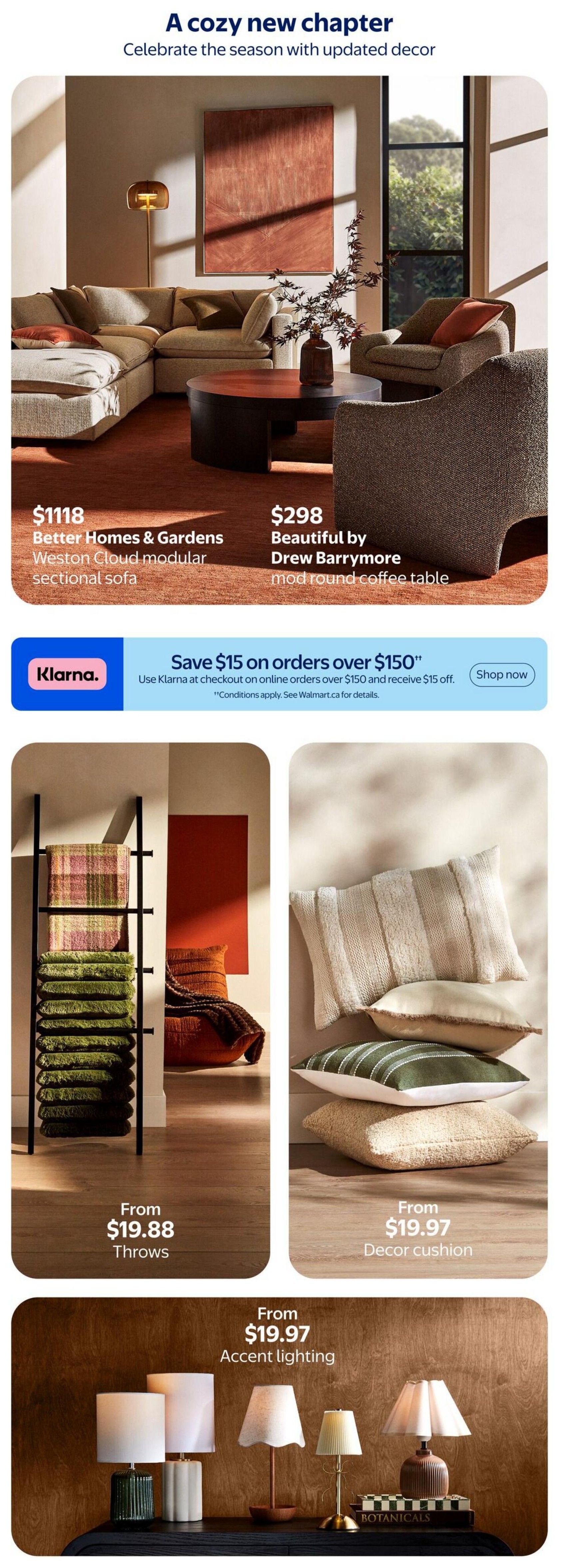 Walmart Fall Flyer September 10 to October 21