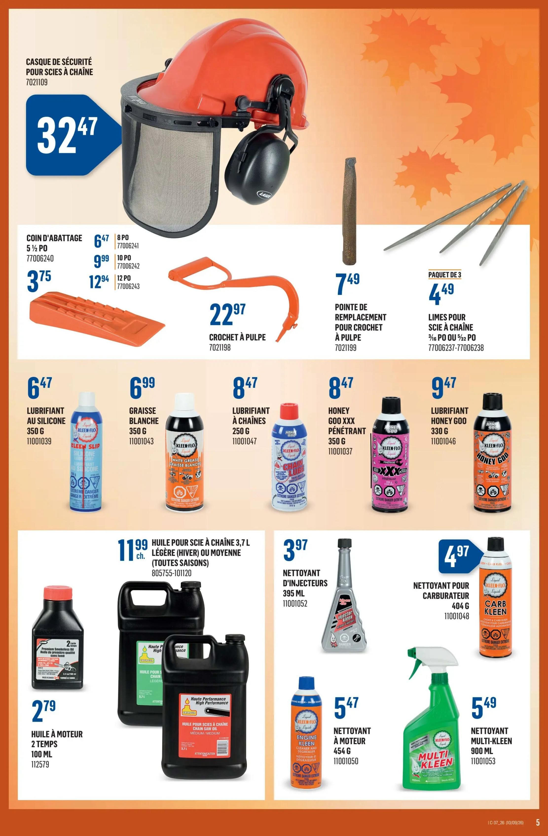 Canac Flyer September 10 to 16