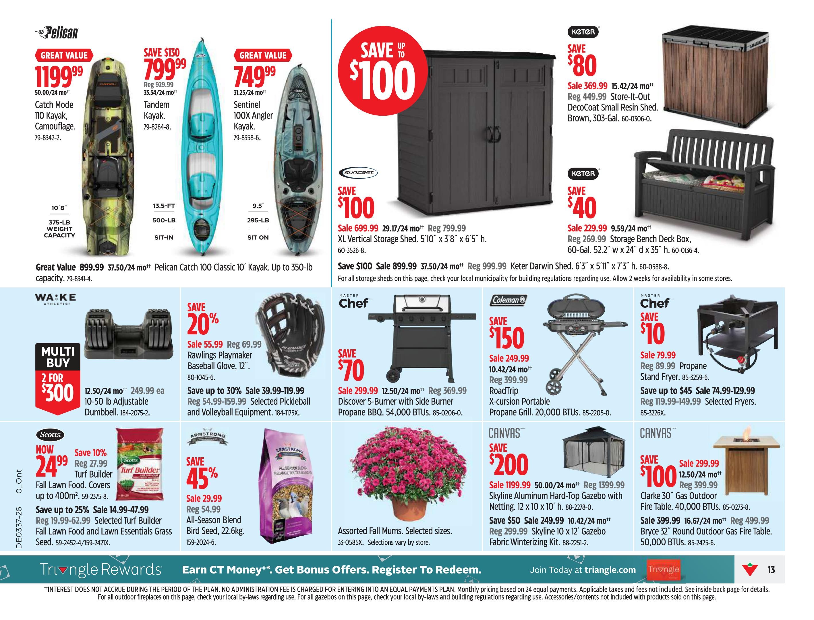 Canadian Tire (ON) Flyer September 11 to 17