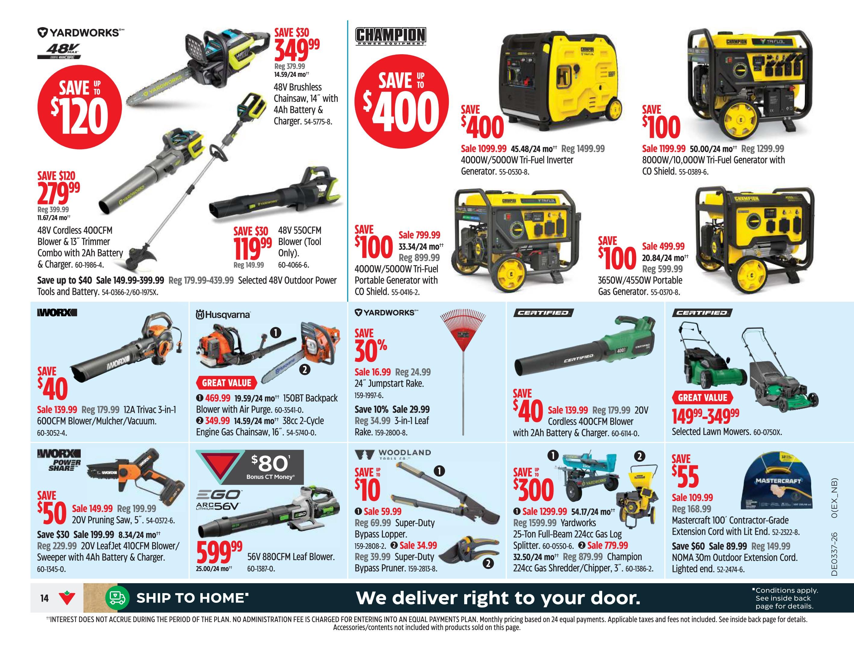 Canadian Tire (ON) Flyer September 11 to 17