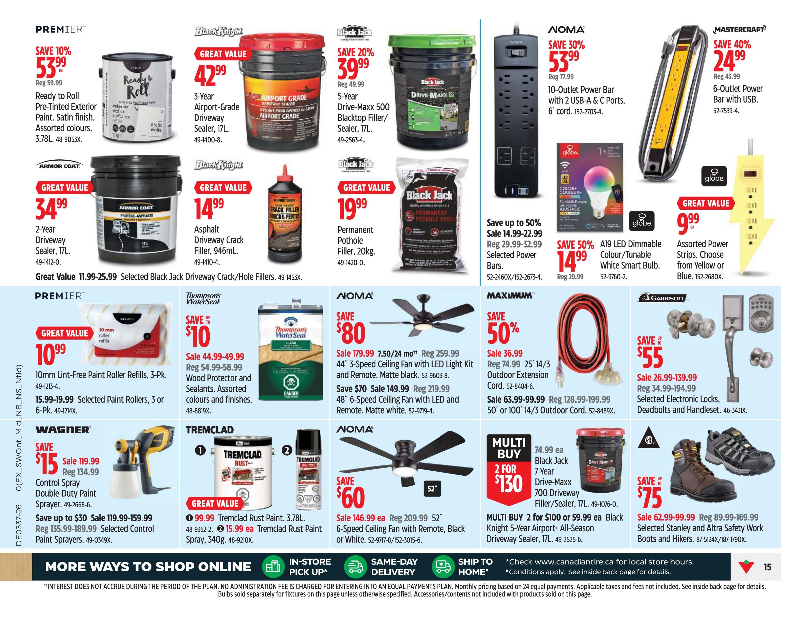 Canadian Tire (ON) Flyer September 11 to 17