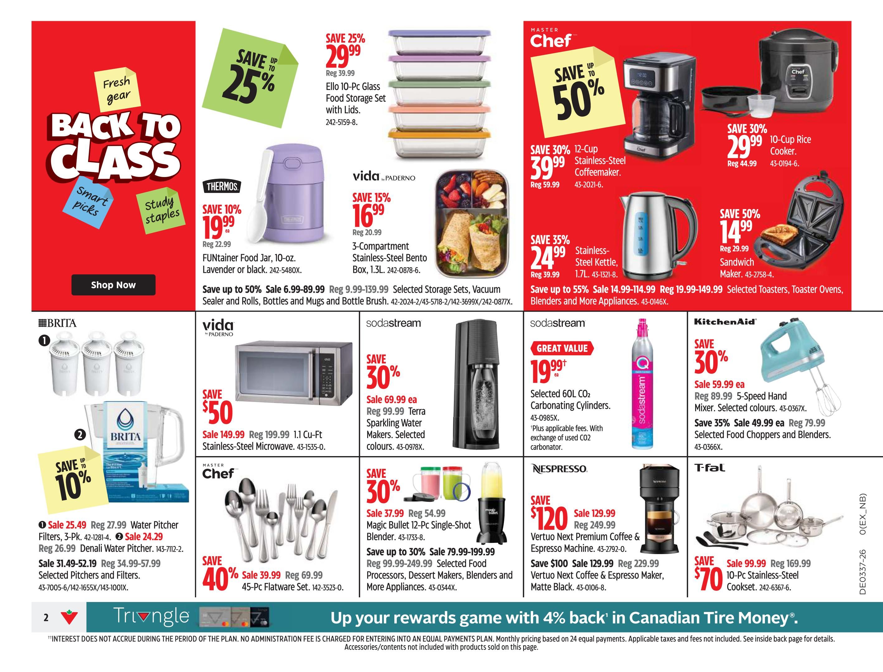 Canadian Tire (ON) Flyer September 11 to 17