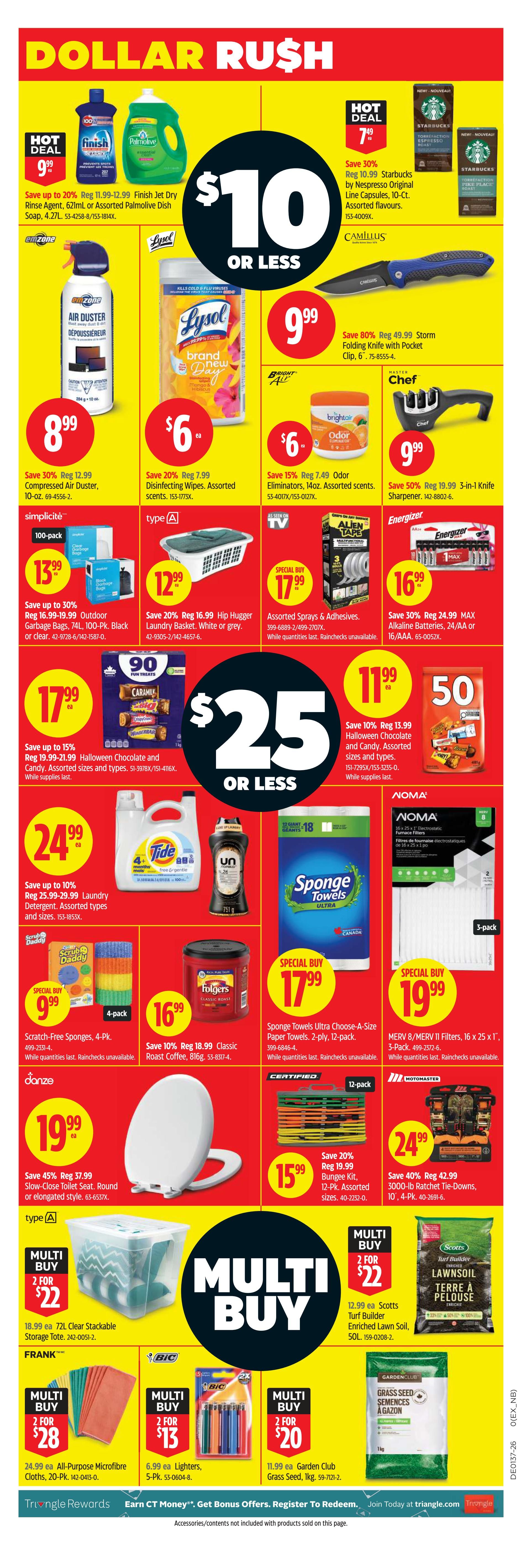 Canadian Tire (West) Flyer September 11 to 17