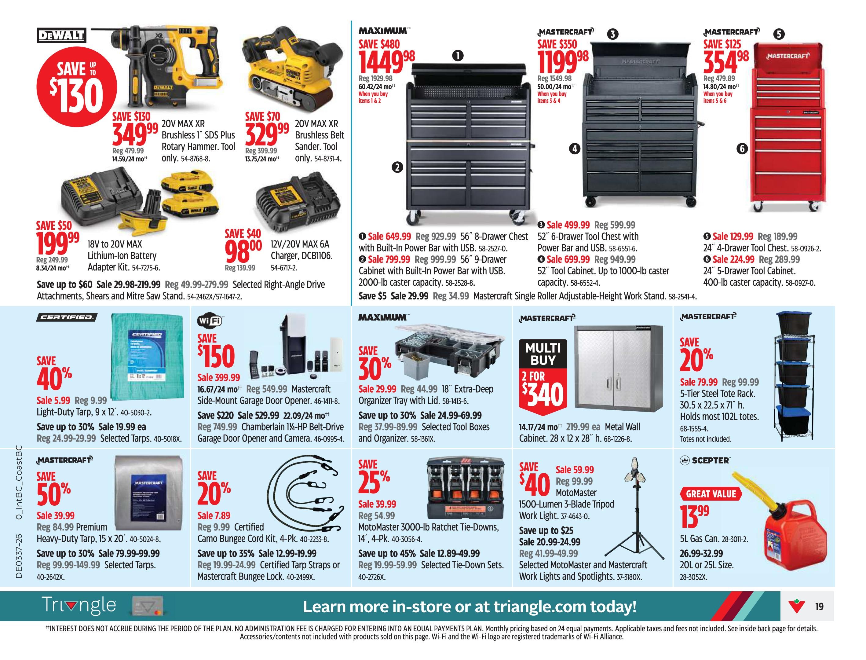Canadian Tire (West) Flyer September 11 to 17