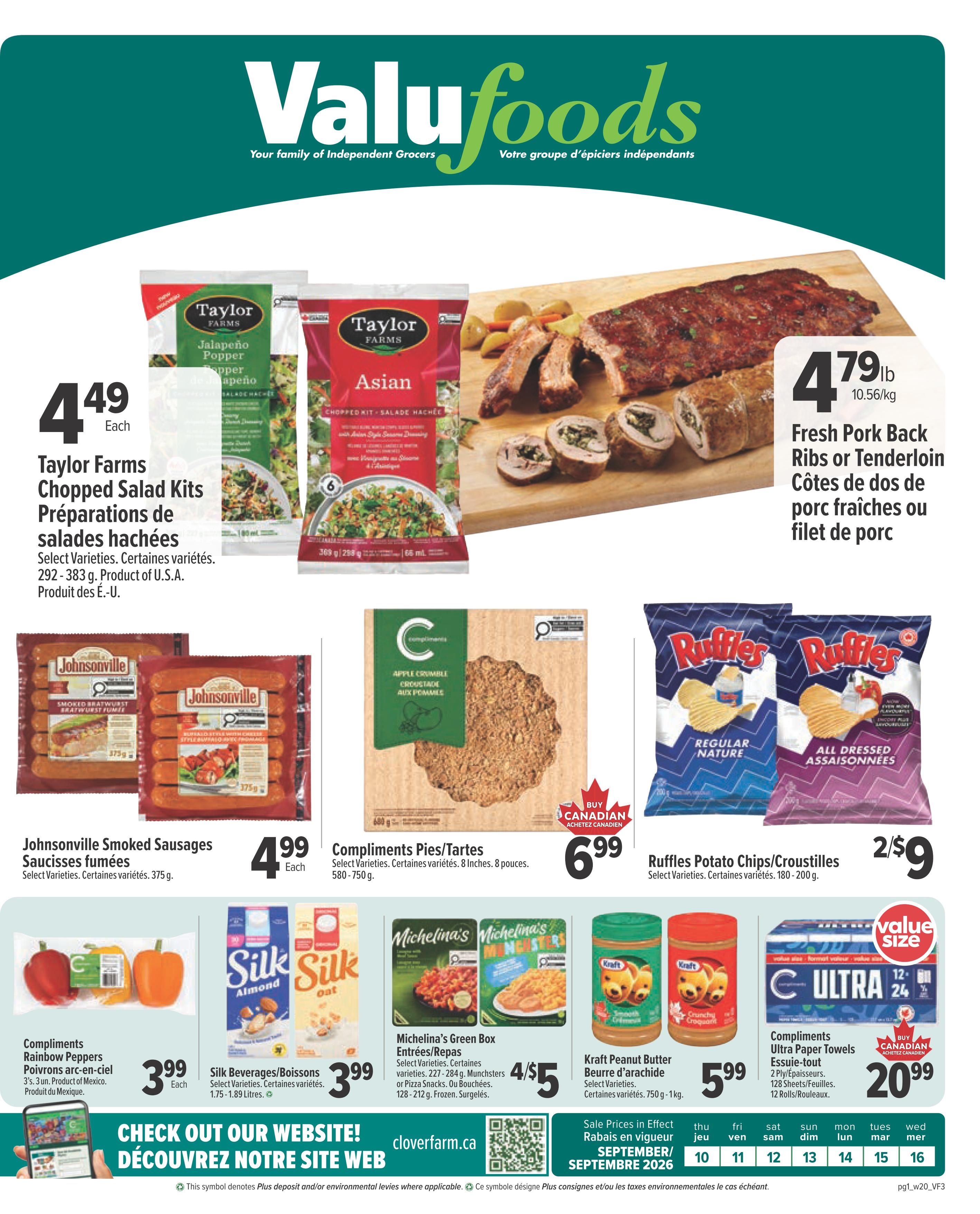 Valufoods Flyer September 10 to 16