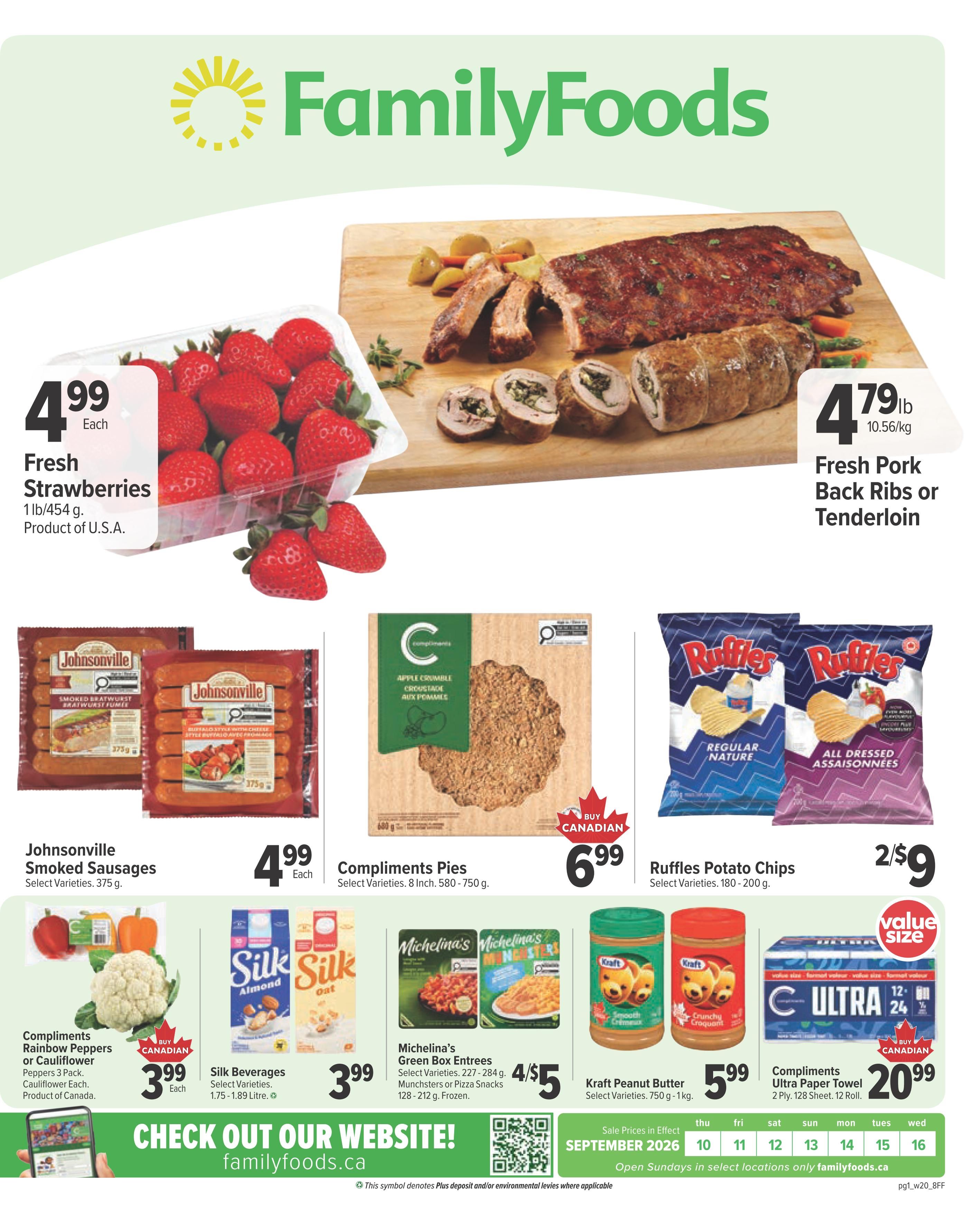 Family Foods (AB) Flyer September 10 to 16