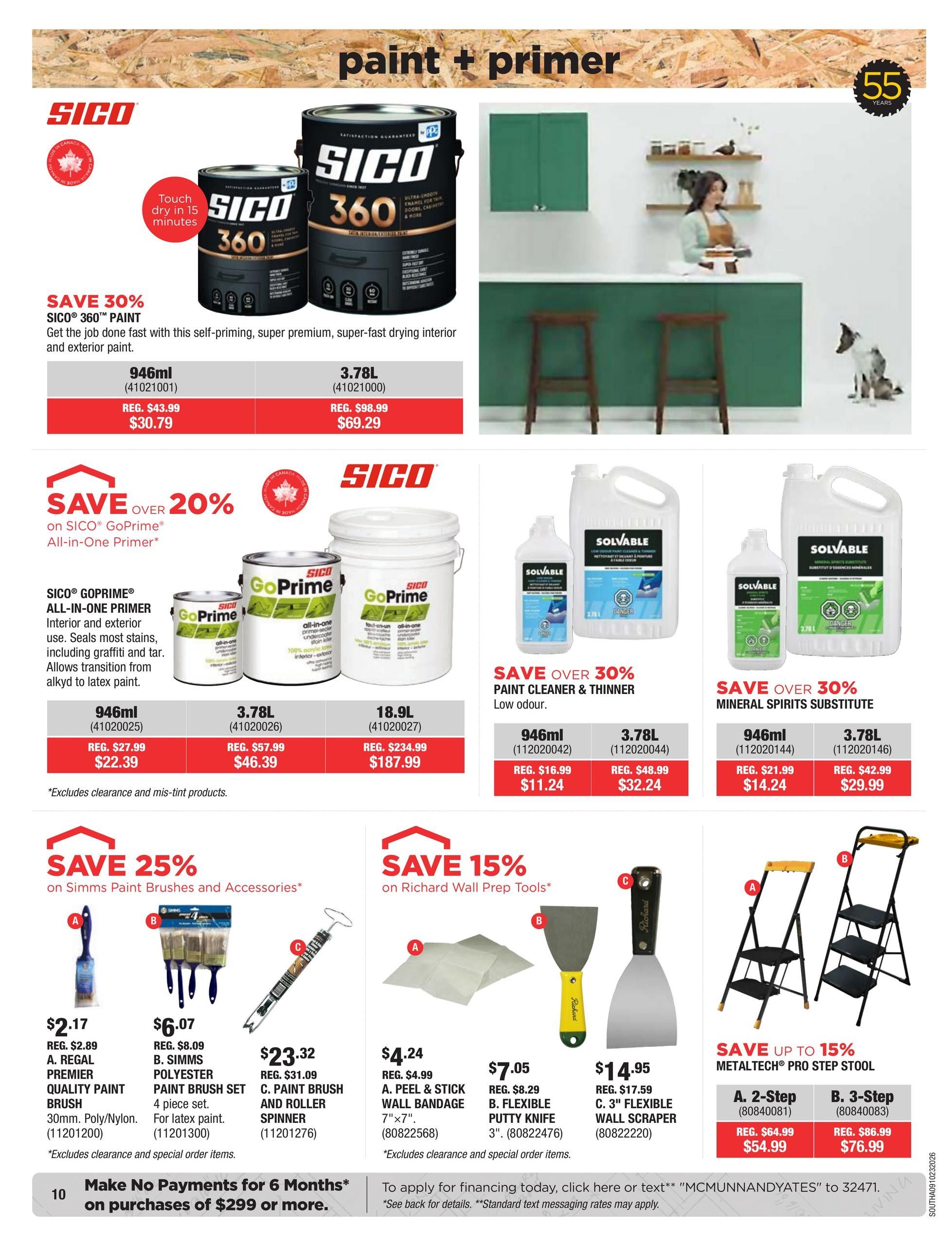 McMunn & Yates Building Supplies Flyer September 10 to 23