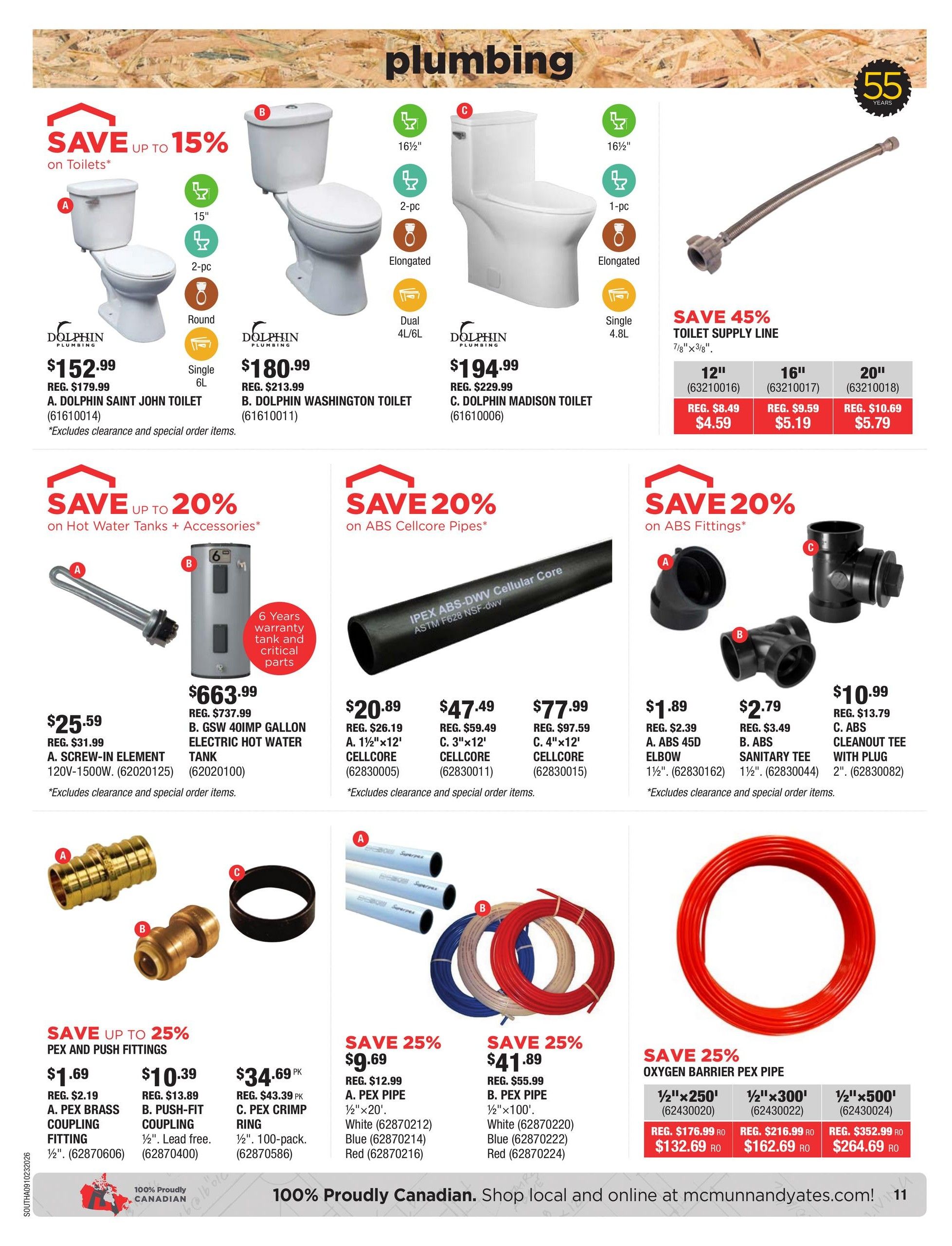 McMunn & Yates Building Supplies Flyer September 10 to 23