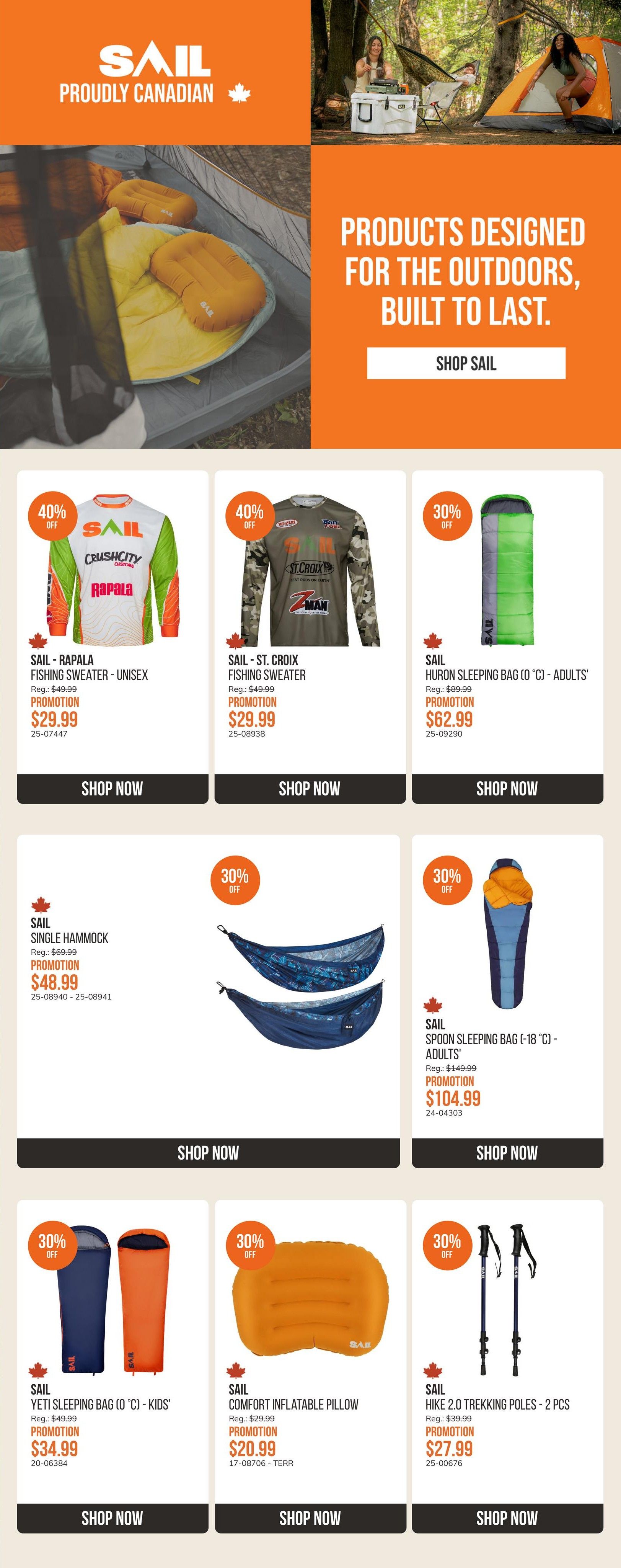 SAIL Flyer September 9 to 20
