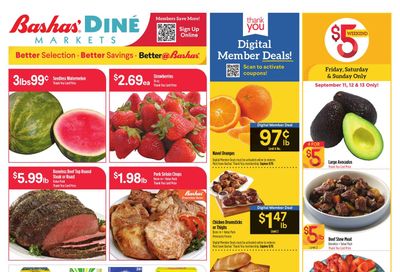 Bashas' (Dennehotso Area, AZ) Weekly Ad September 9 - 15, 2026