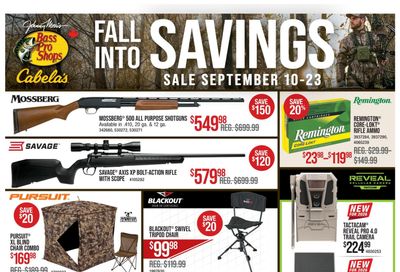 Bass Pro Shops Flyer September 10 to 23