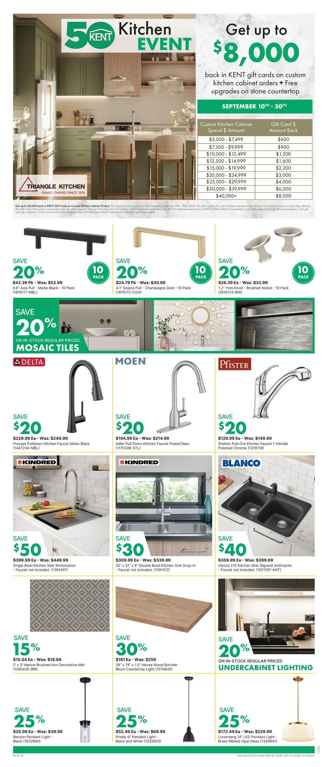 Kent Building Supplies Flyer September 10 to 16