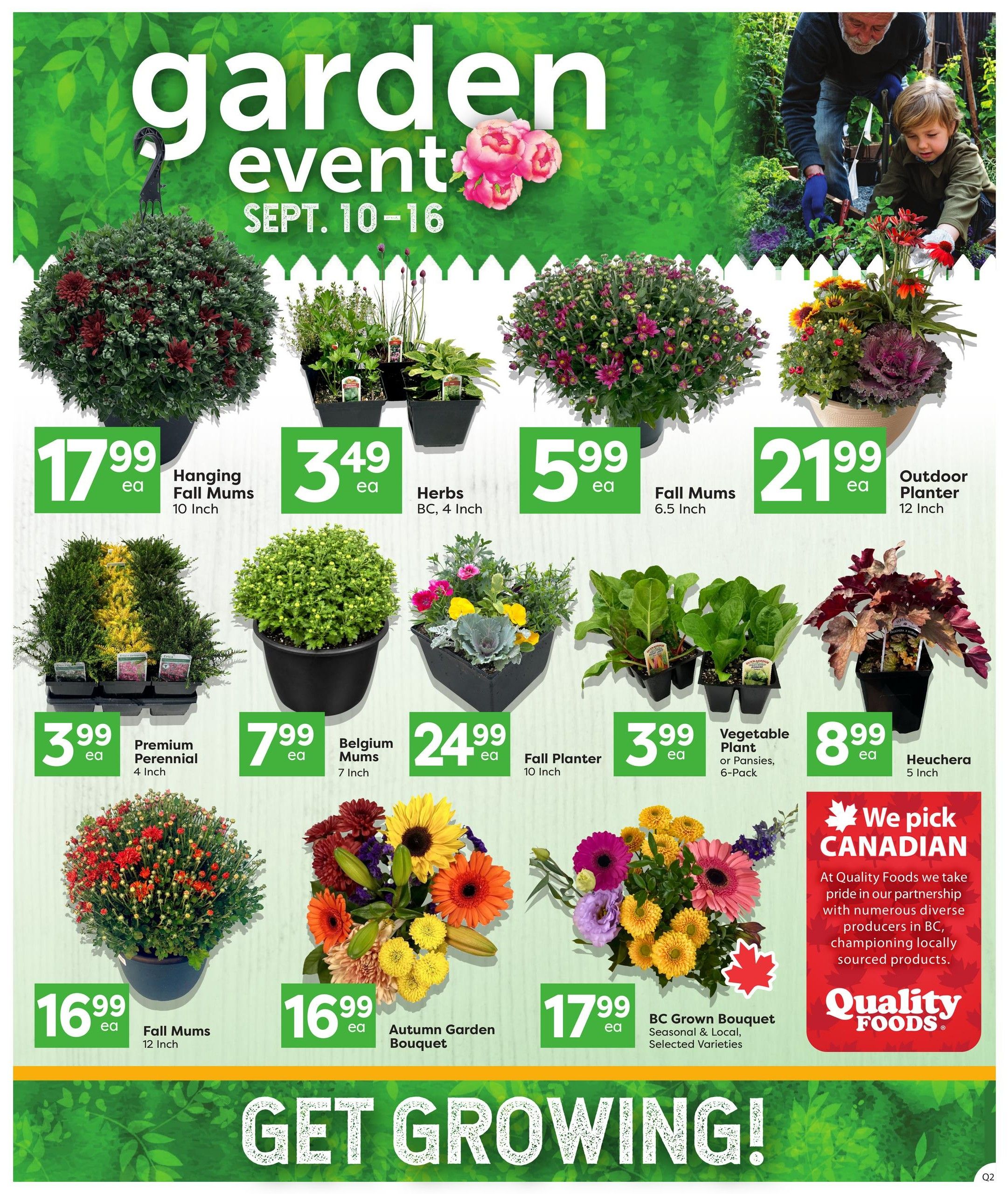 Quality Foods Flyer September 10 to 16