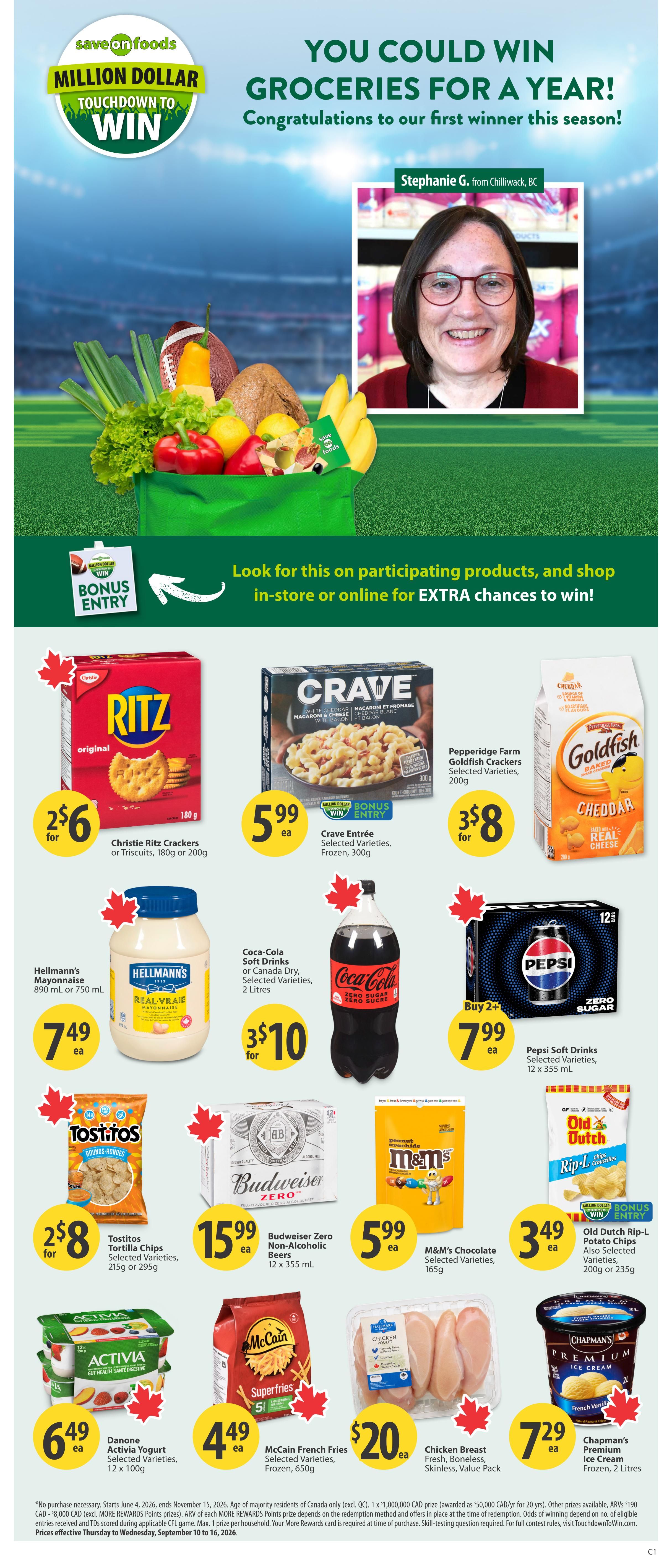 Save On Foods (SK) Flyer September 10 to 16