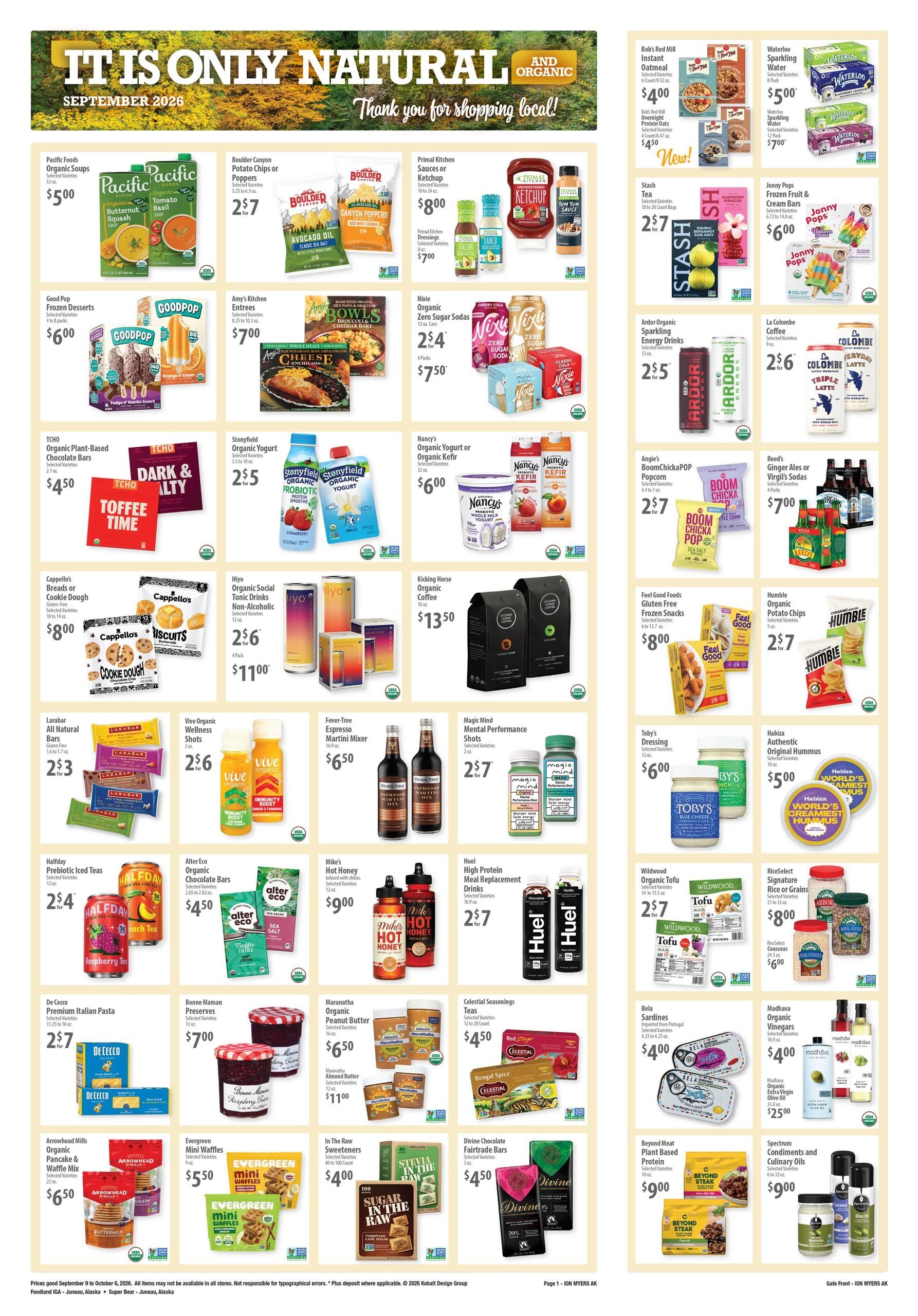 Pound IGA Weekly Ad September 30 - October 6, 2026