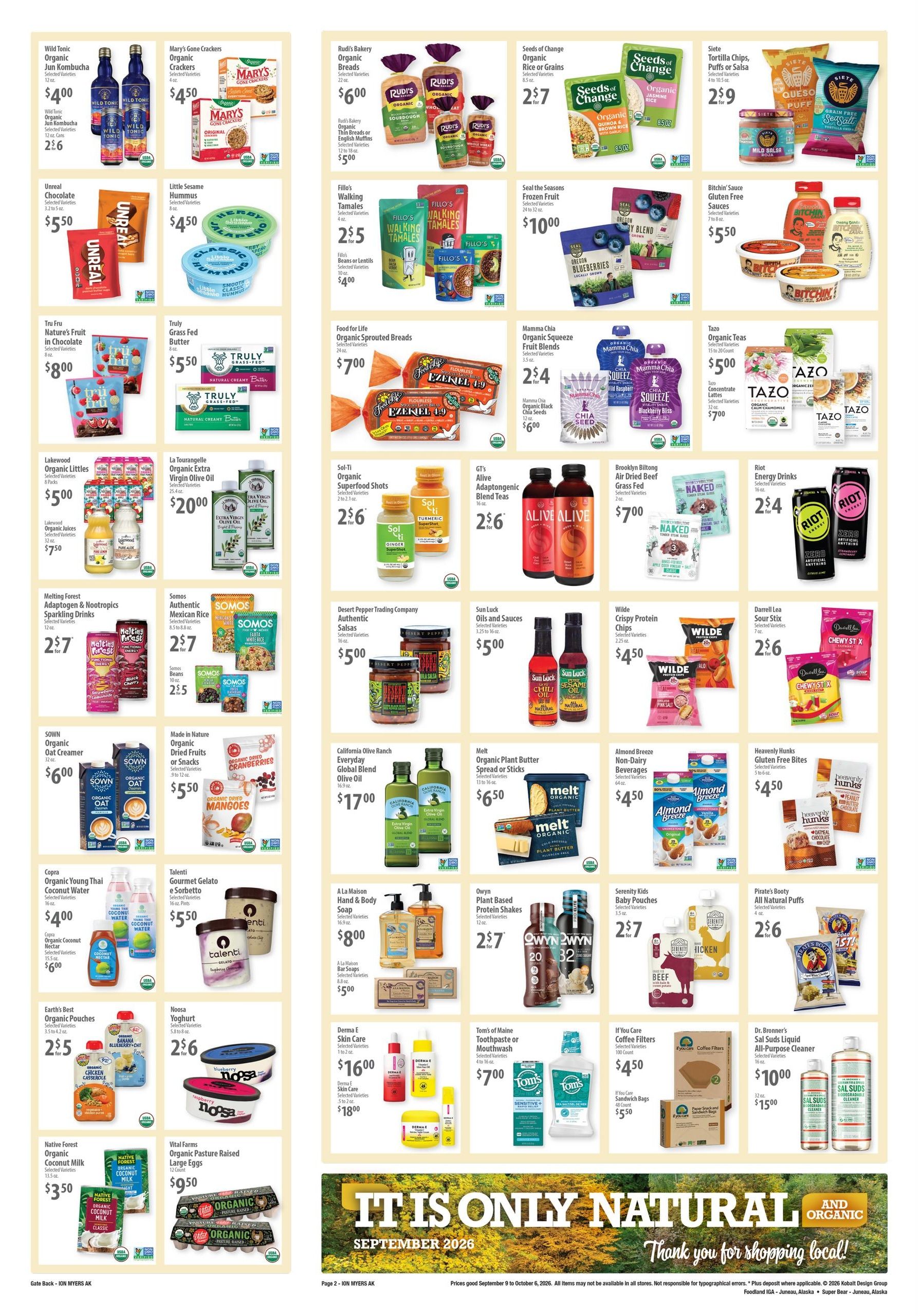 Pound IGA Weekly Ad September 30 - October 6, 2026