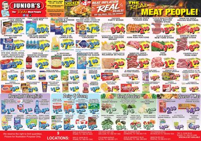 Junior's Supermarket Weekly Ad September 9 - 15, 2026