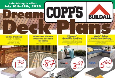 COPP's Buildall Flyer July 10 to 19