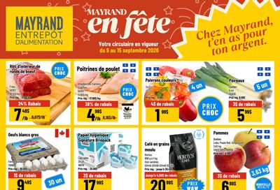 Mayrand Flyer September 9 to 15