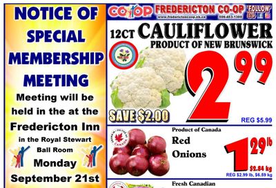 Fredericton Co-op Flyer September 10 to 16