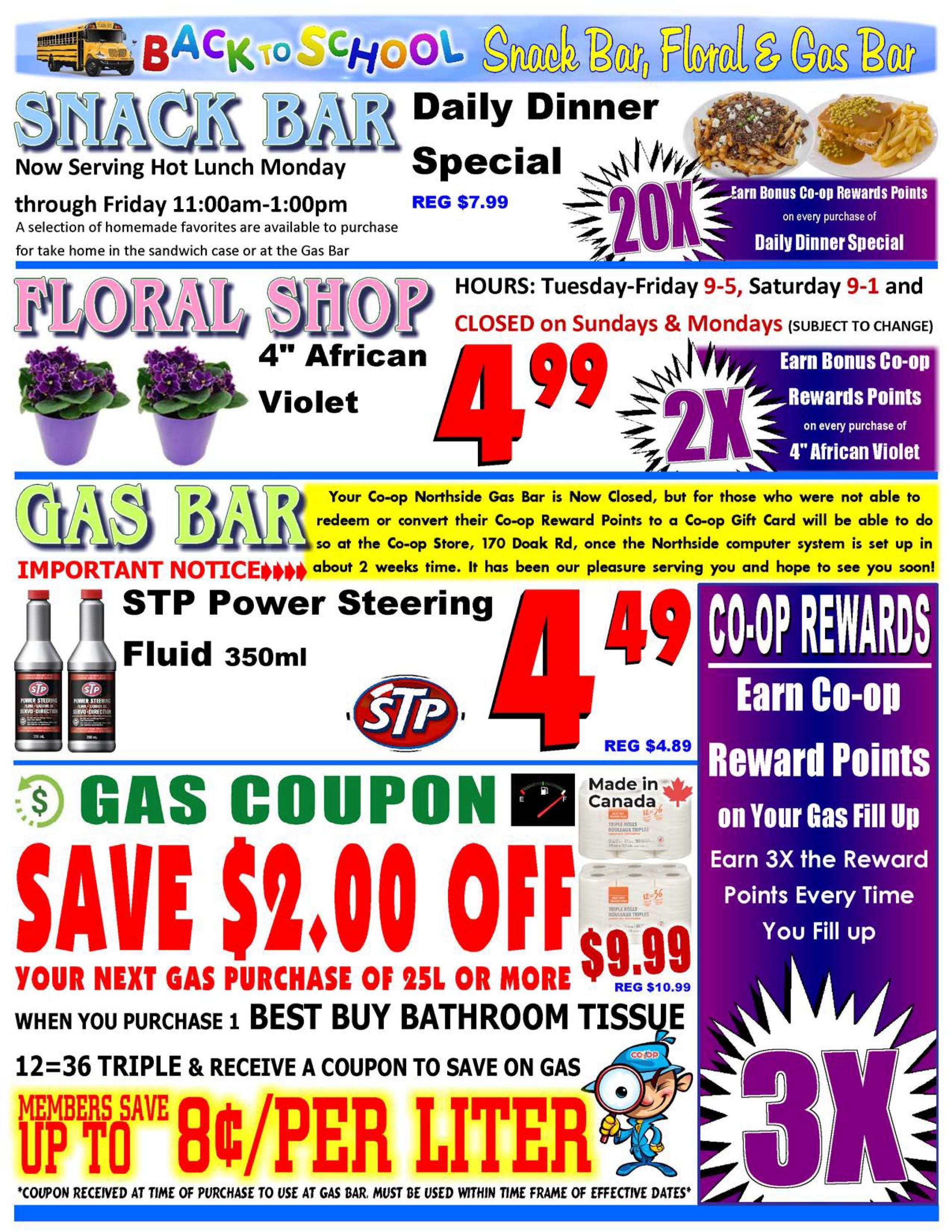 Fredericton Co-op Flyer September 10 to 16