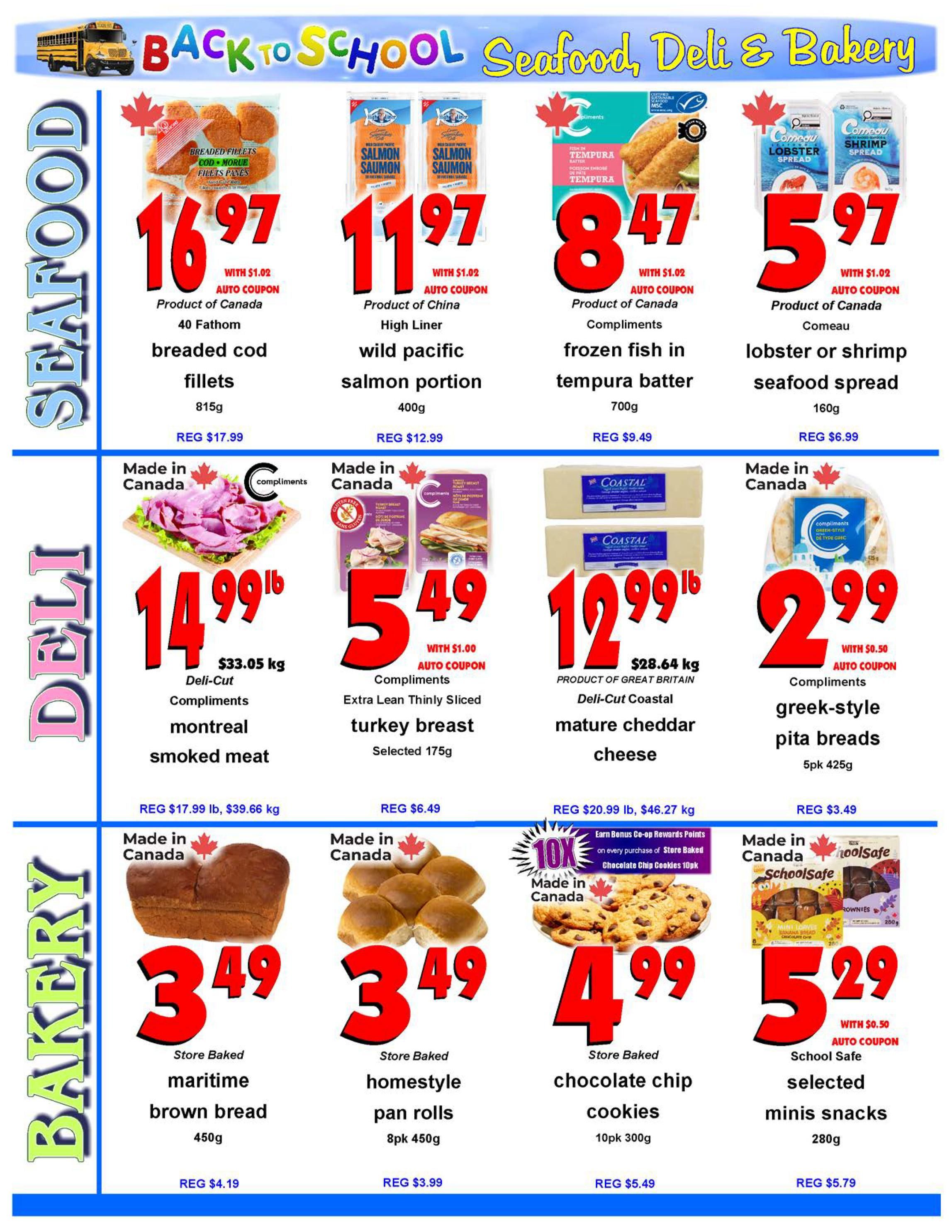 Fredericton Co-op Flyer September 10 to 16