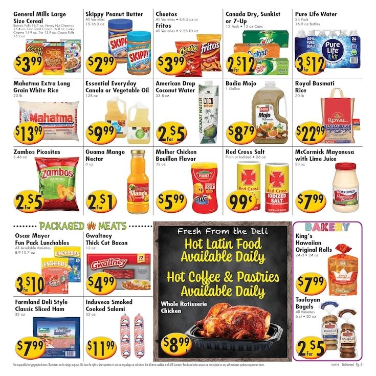 Ideal Food Basket (4075 South Goldenrod Road, Orlando, FL) Weekly Ad September 9 - 15, 2026
