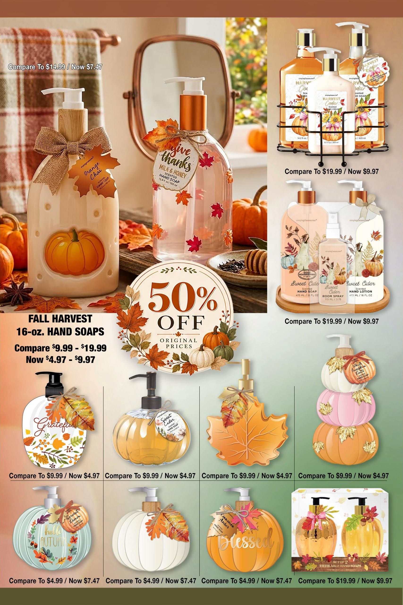 Lewis Drug Autumn Decor Guide Weekly Ad September 9 - November 25, 2026