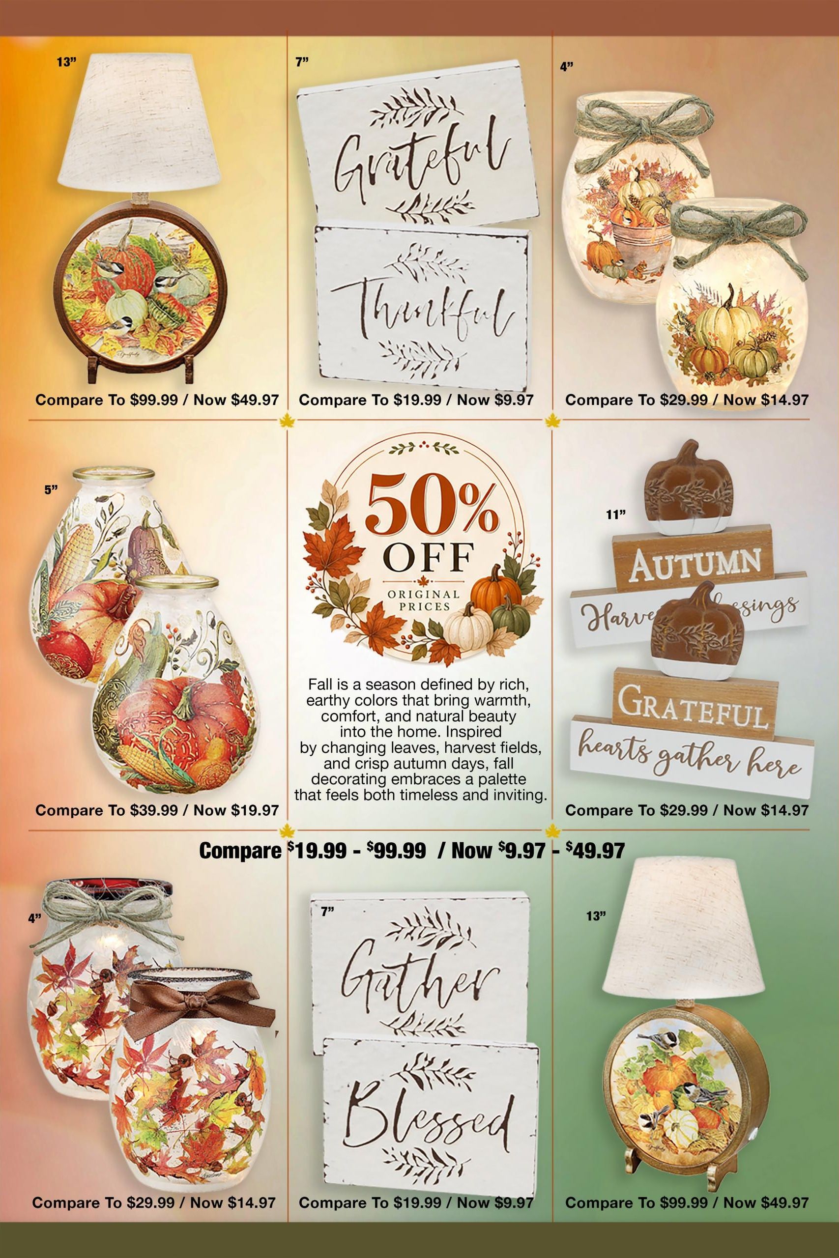 Lewis Drug Autumn Decor Guide Weekly Ad September 9 - November 25, 2026
