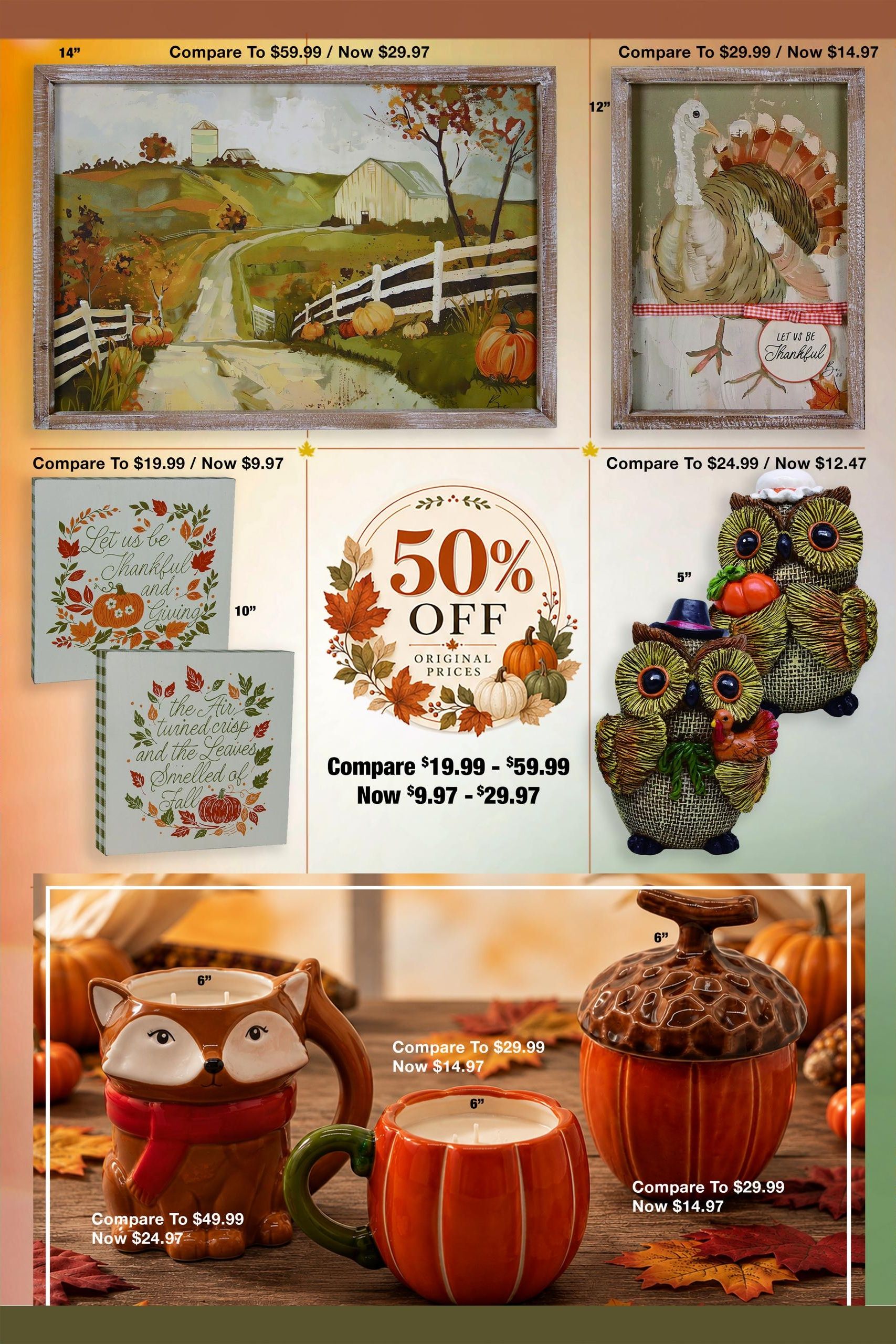 Lewis Drug Autumn Decor Guide Weekly Ad September 9 - November 25, 2026