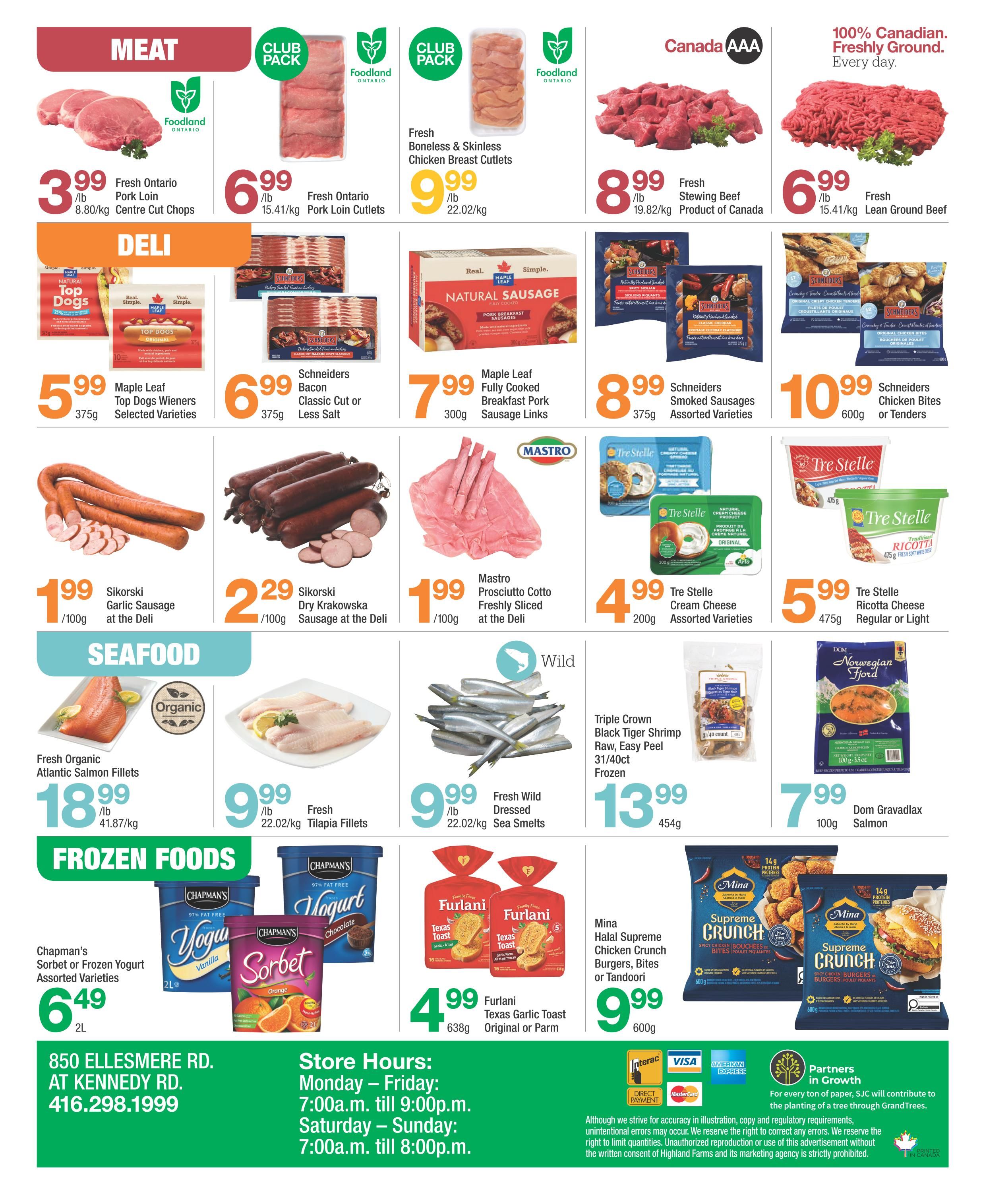 Highland Farms Flyer September 10 to 16