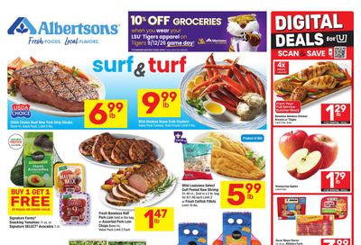 Albertsons (Baton Rouge Area, LA) Weekly Ad September 9 - 15, 2026